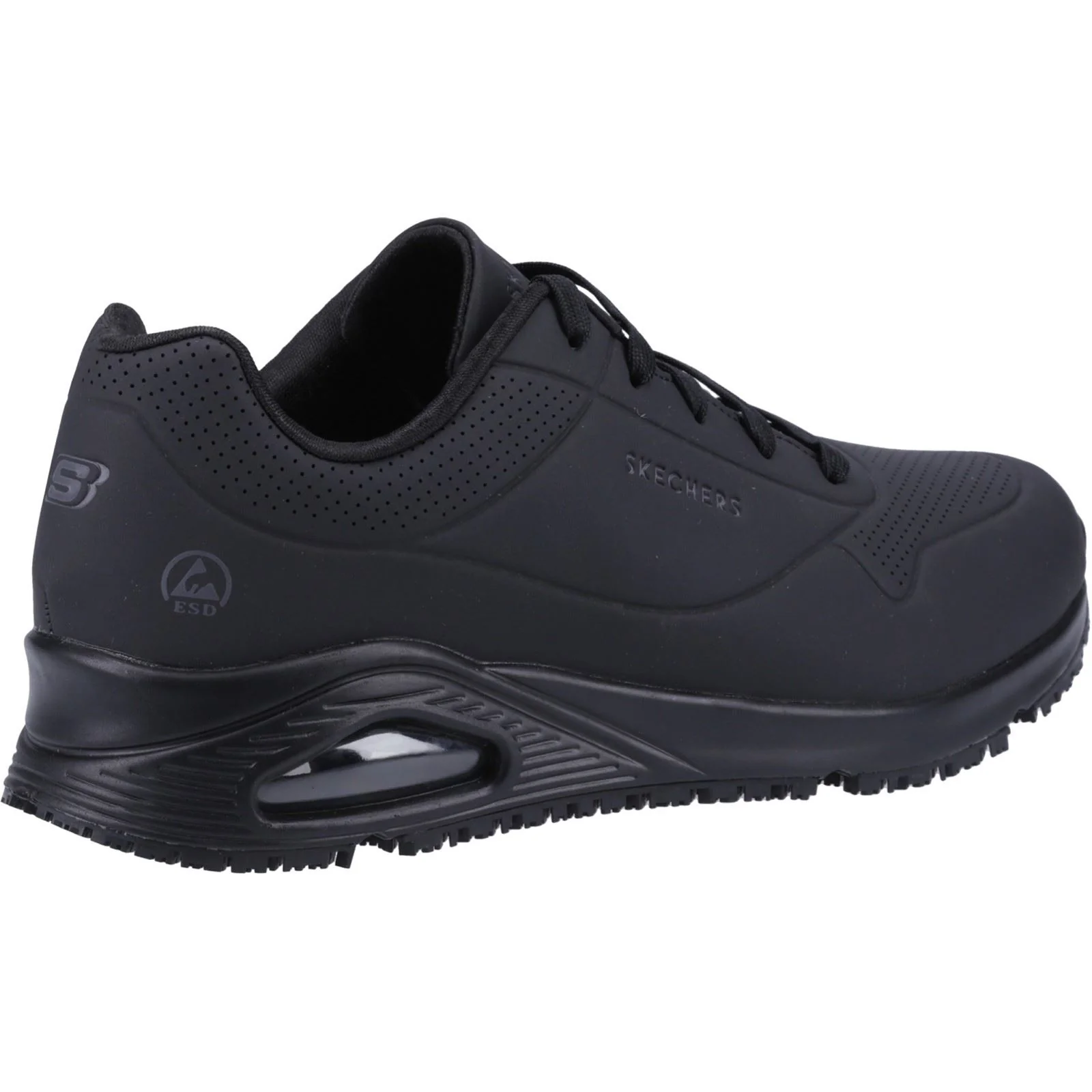 Skechers Workwear Work Relaxed Fit: Uno SR - Sutal Men's Black Safety Trainers - Image 2