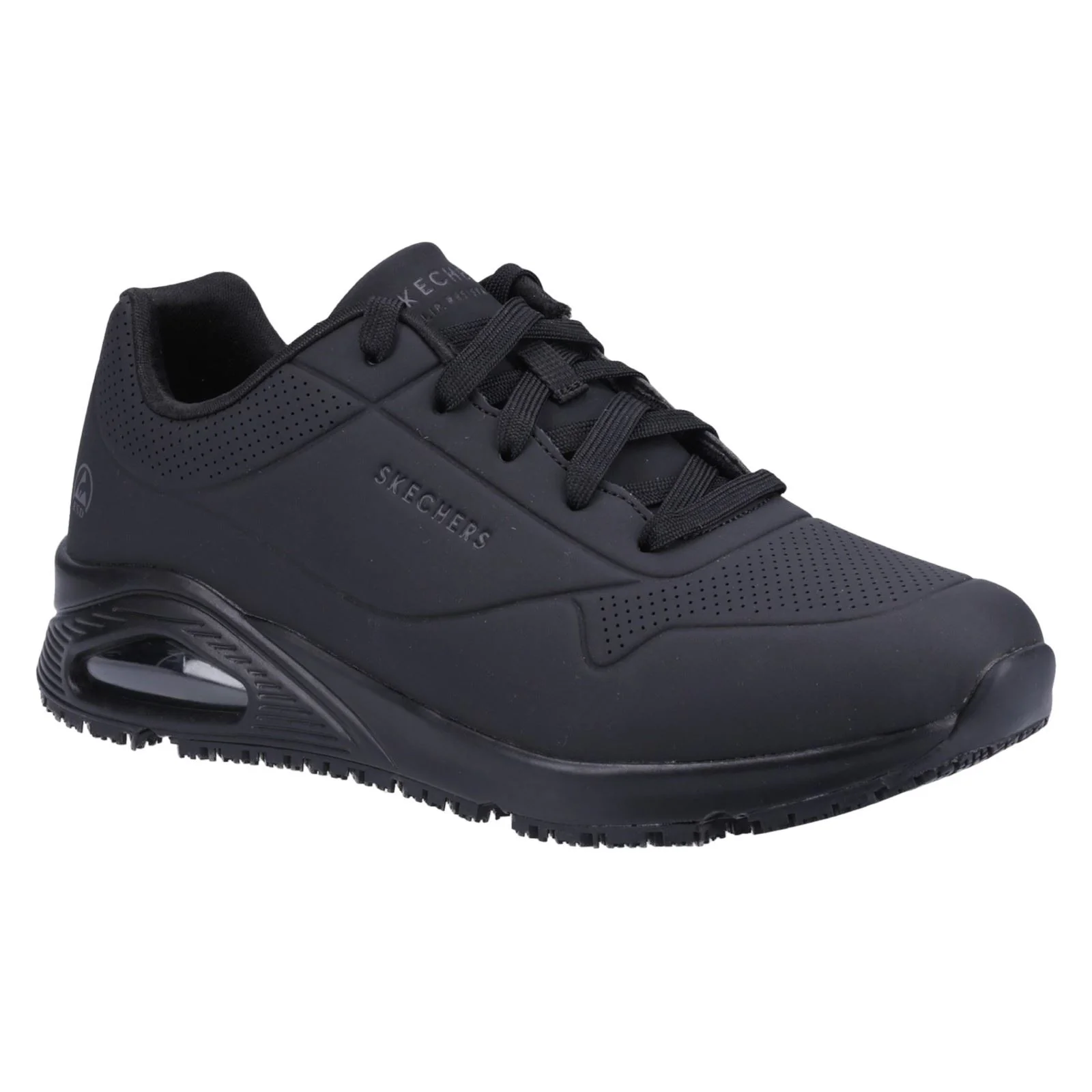 Skechers Workwear Work Relaxed Fit: Uno SR - Sutal Men's Black Safety Trainers - Image 8