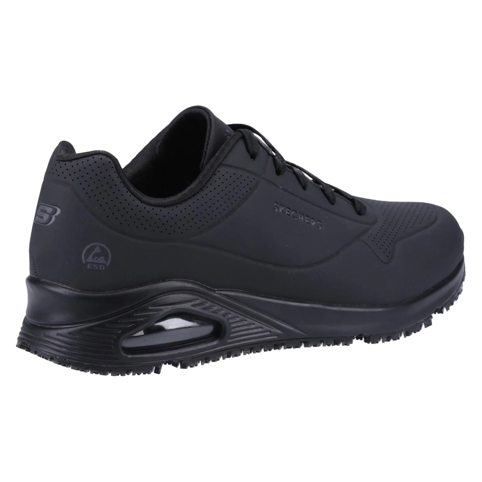 Skechers Workwear Work Relaxed Fit: Uno SR - Sutal Men's Black Safety Trainers - Image 9