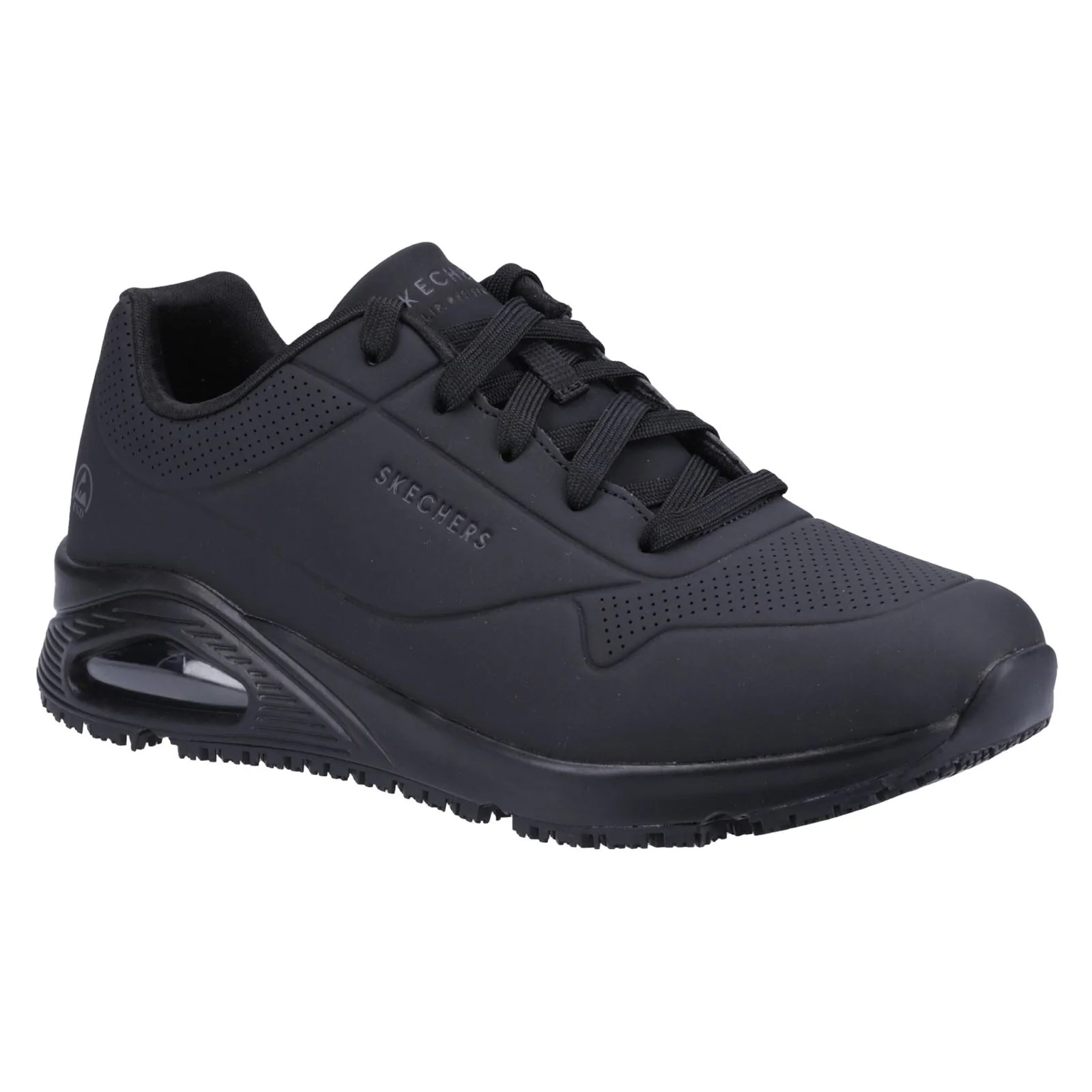 Skechers Workwear Work Relaxed Fit: Uno SR Women's Black Safety Trainers - Image 7
