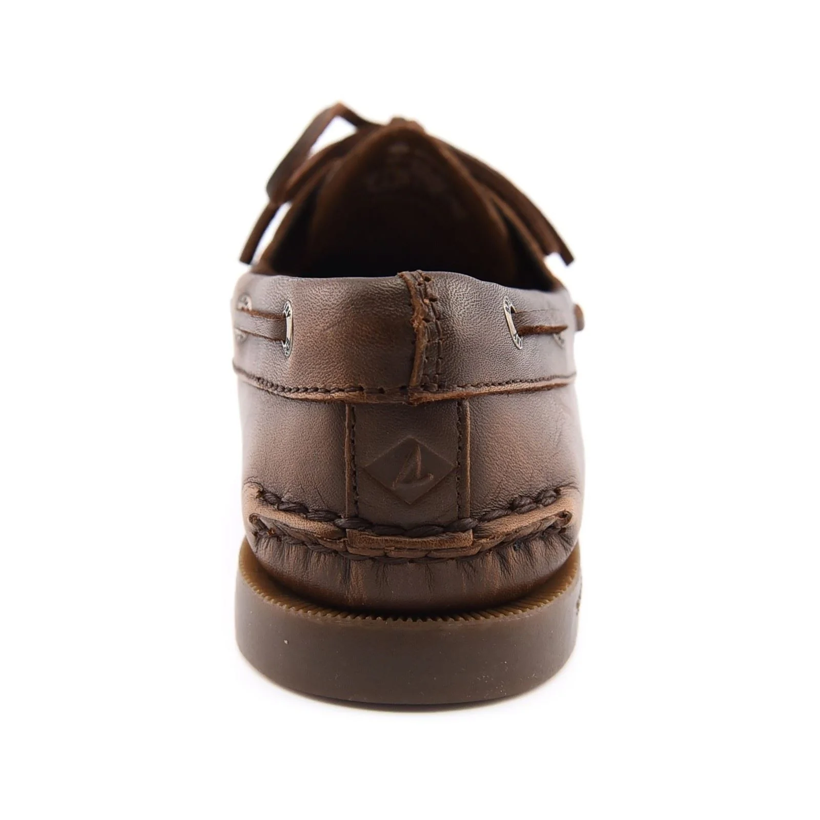 Sperry Authentic 2 Eye Boat Leather Women's Medium Brown Boat Shoes - Image 2