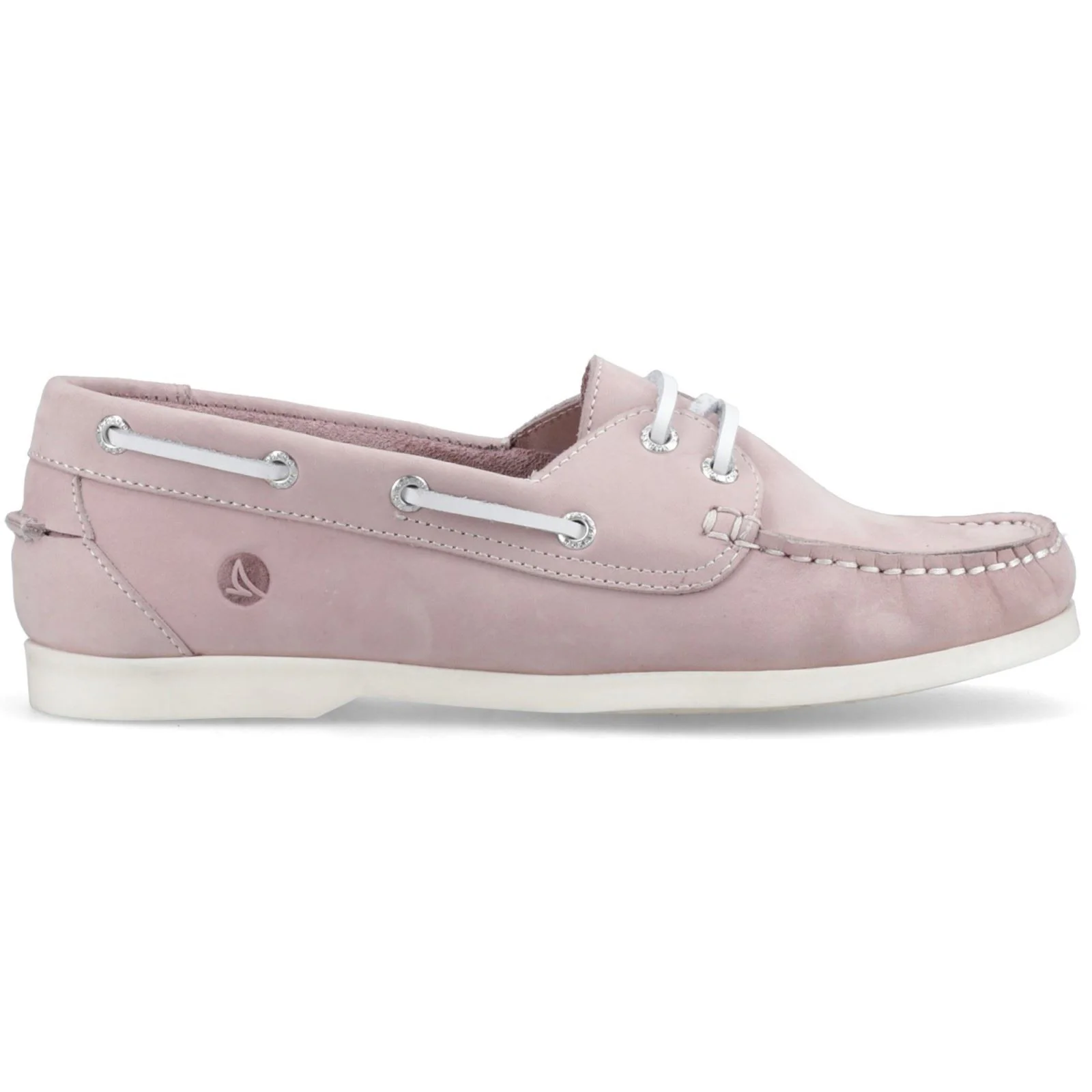 Sperry Balboa 2 Eye Boat Nubuck Women's Pink Boat Shoes - Image 4