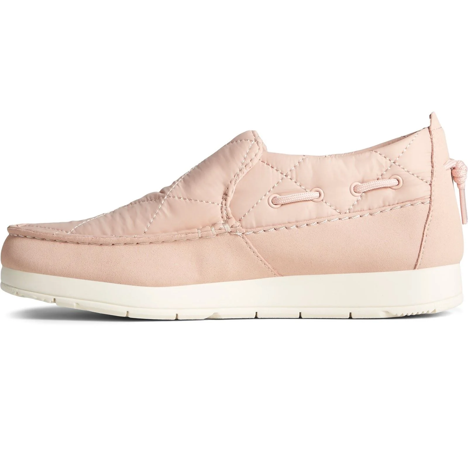 Sperry Women's Moc-Sider Nylon Slip On in Blush - Image 6