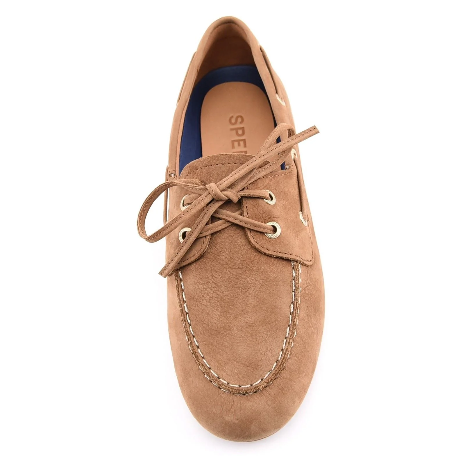 Sperry Slim Boat Leather Women's Tan Boat Shoes - Image 5
