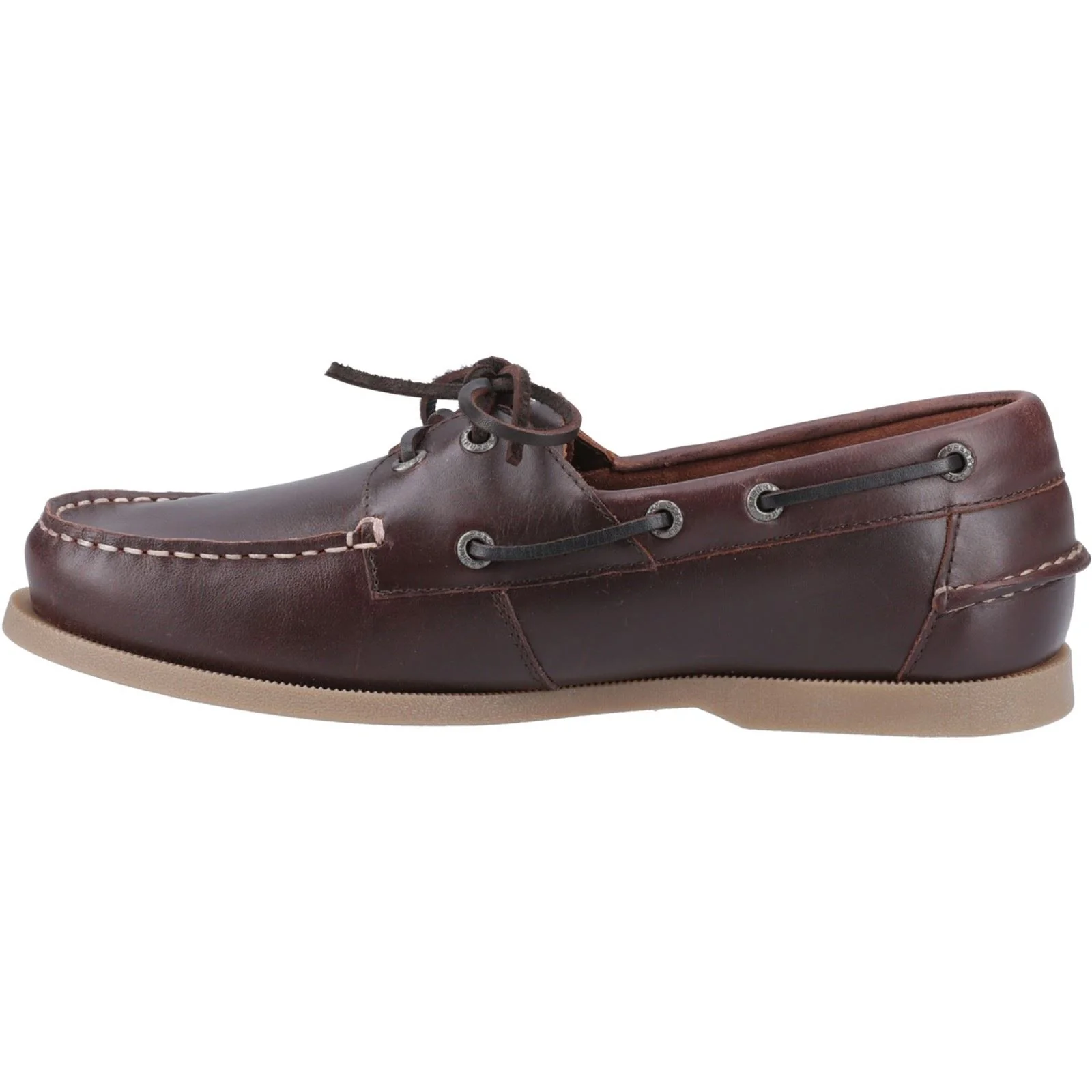 Sperry Tacoma Leather Men's Brown Boat Shoes - Image 4