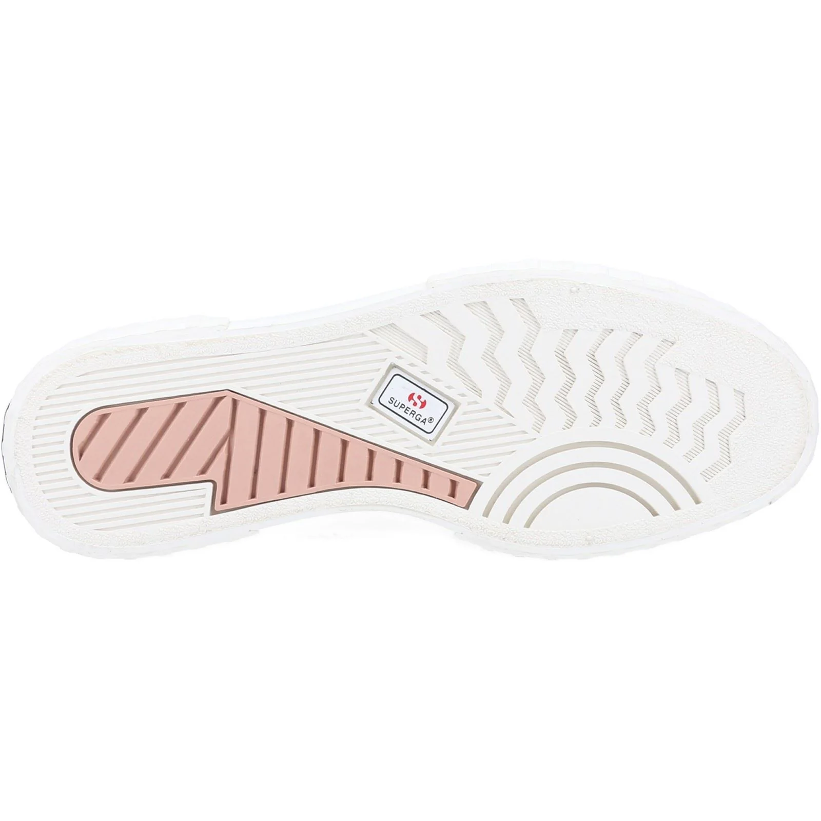 Superga Women's 2630 Stripe Pad Leopard Shoes in White/Leopard - Image 3