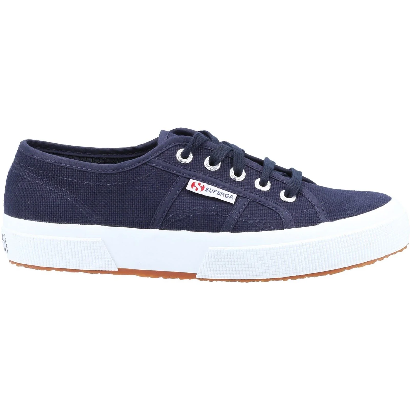 Superga Women's 2750 Cotu Classic in Navy/White - Image 4