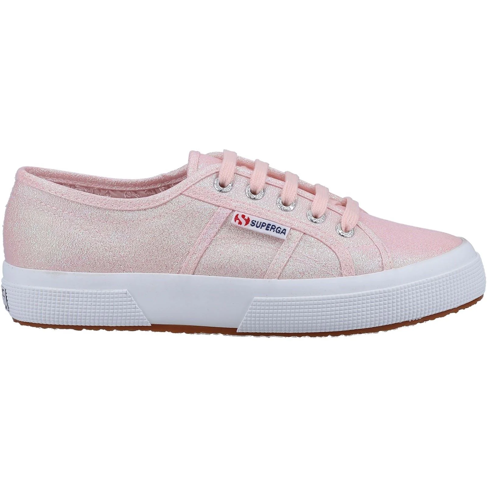 Superga Women's 2750 LAMEW Trainer in Pink - Image 4