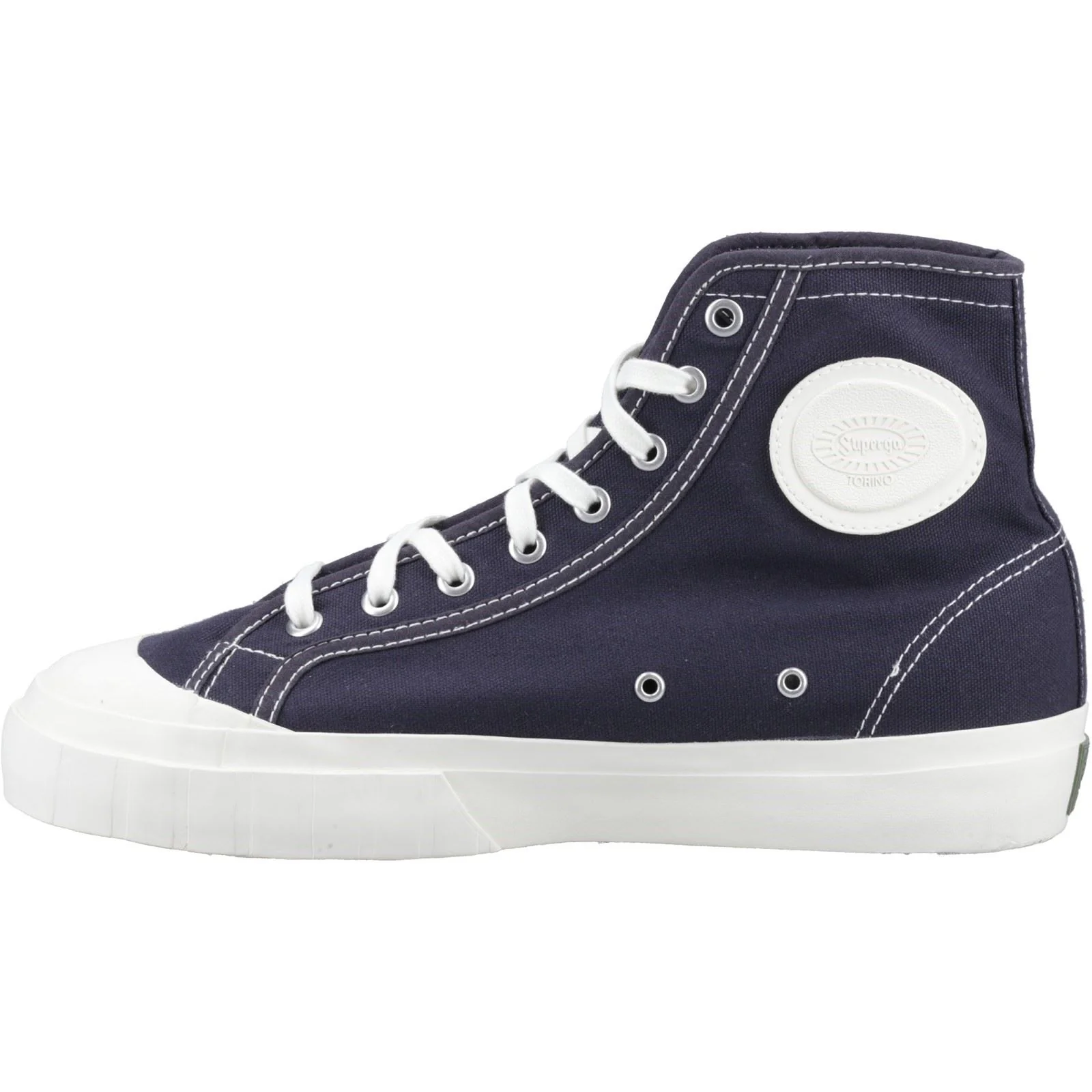 Superga Men's 3192 Campionato Basket Boot in Blue Grey Dark - Image 4