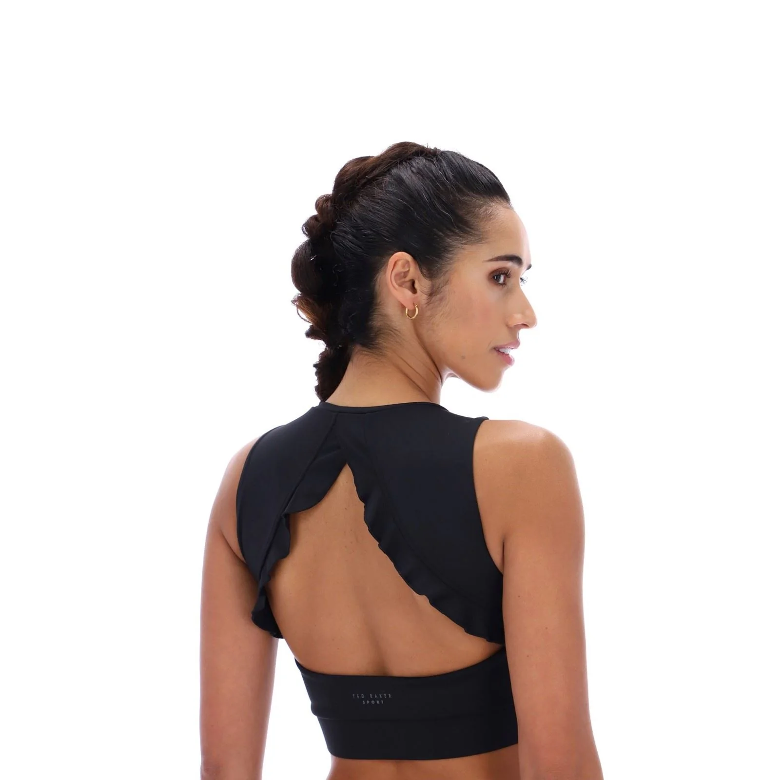 Ted Baker ARIA TBWSBS262 Polyester Women's Black Sports Bra - Image 5
