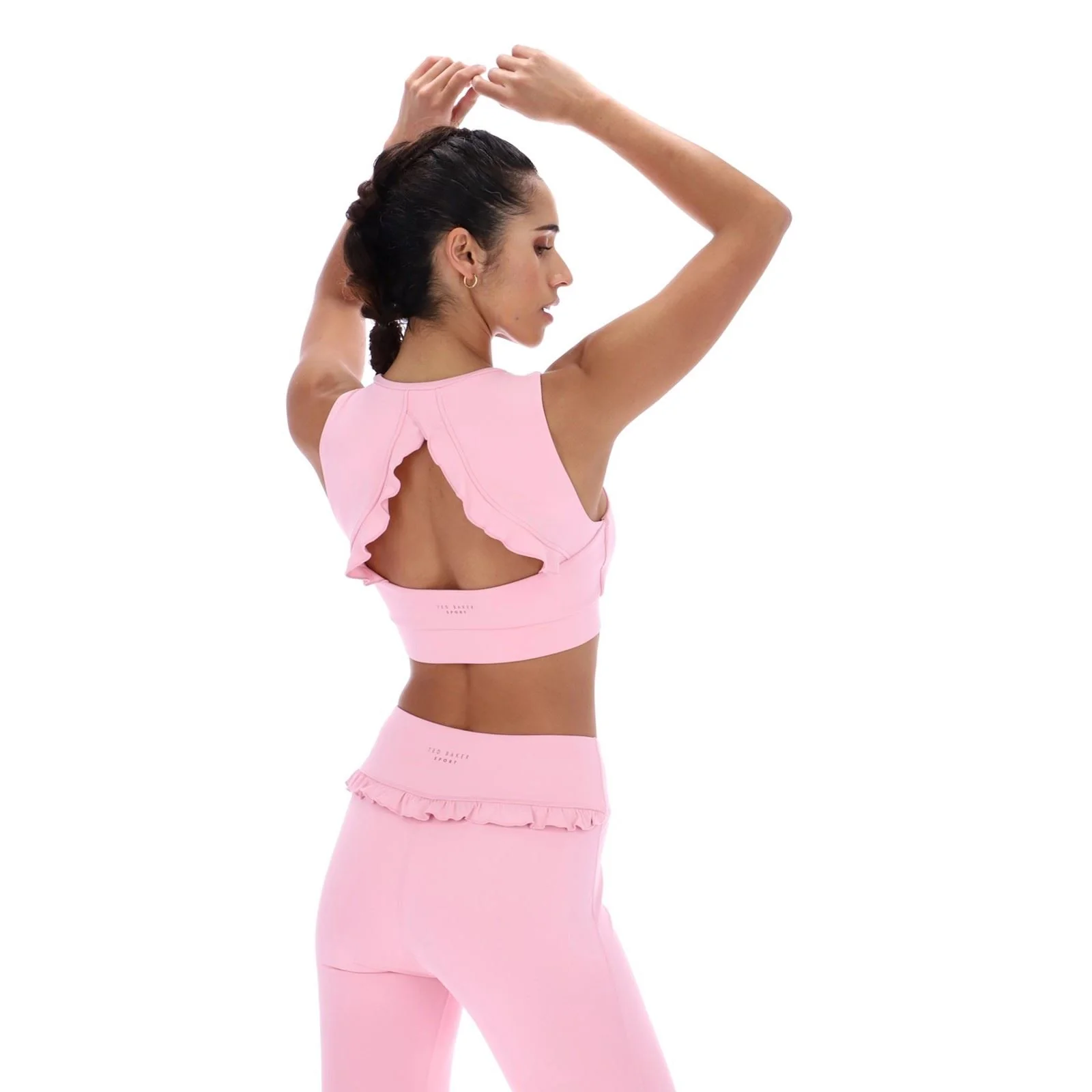 Ted Baker ARIA TBWSBS262 Polyester Women's Pink Sports Bra - Image 2