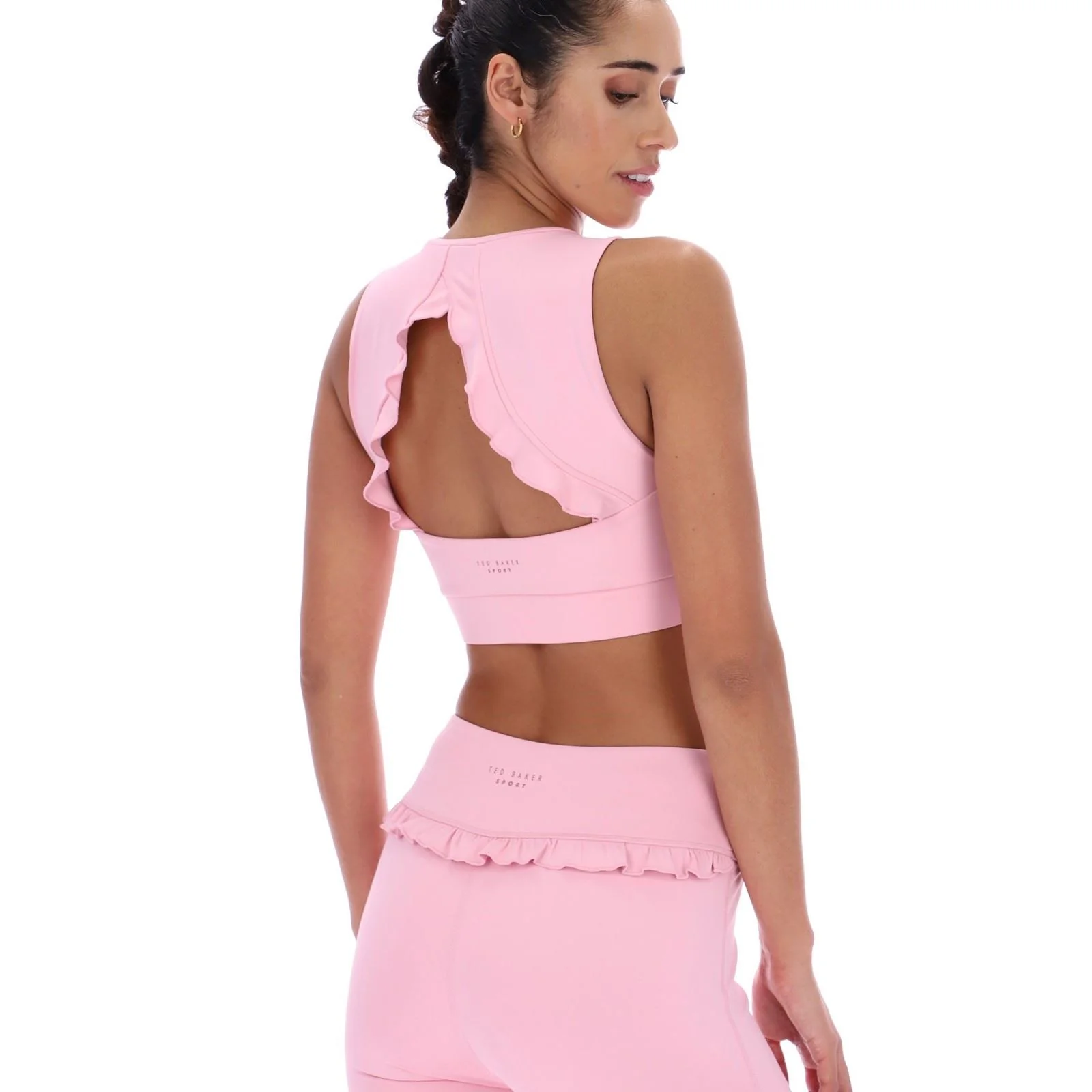 Ted Baker ARIA TBWSBS262 Polyester Women's Pink Sports Bra - Image 5