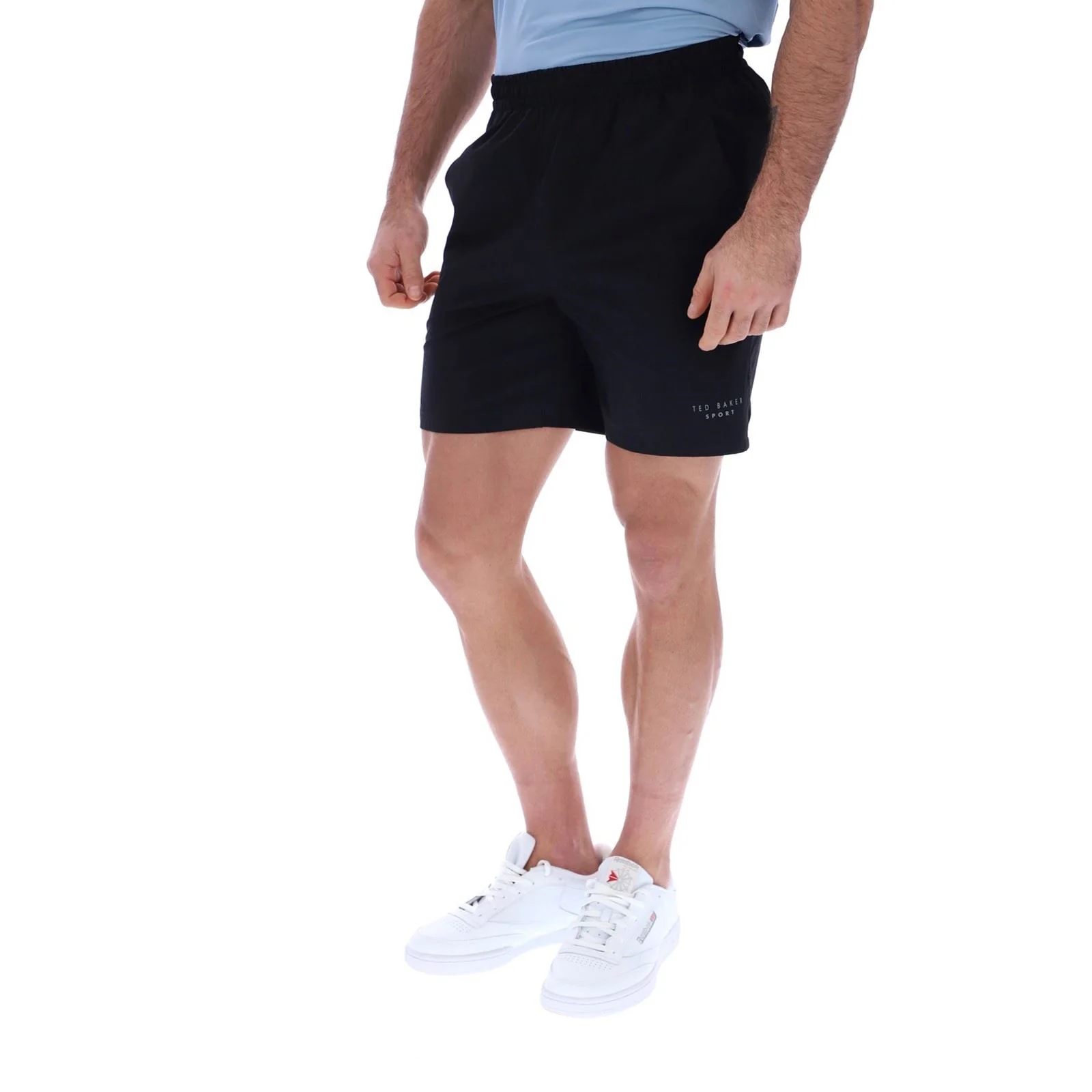 Ted Baker STANLEY TBMSS2636 Polyester Men's Black Activewear Shorts - Image 3