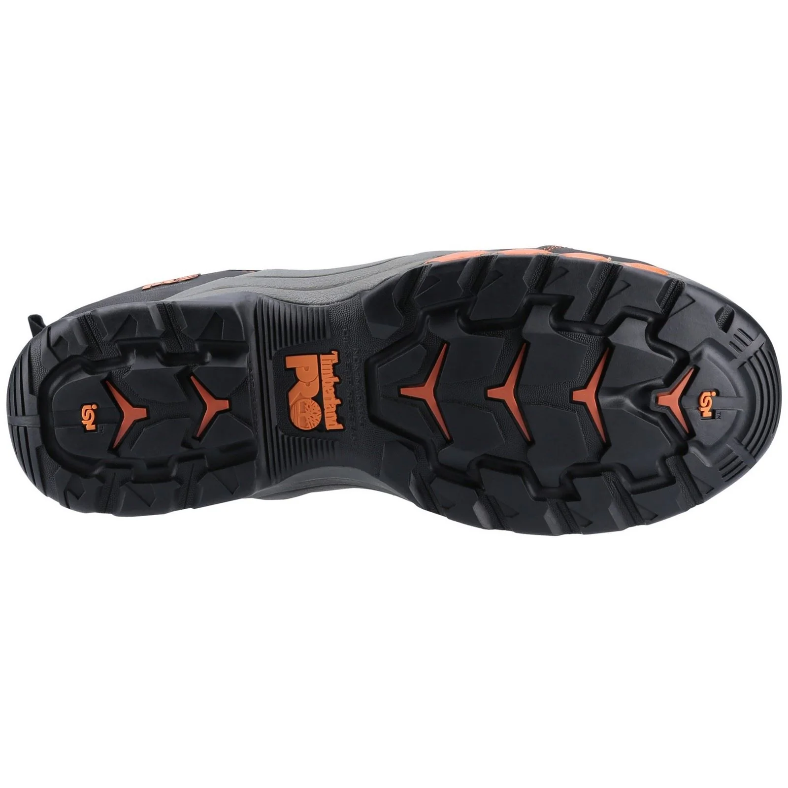 Timberland Pro Men's Hypercharge Composite Safety Toe Work Boot in Black/Orange - Image 3