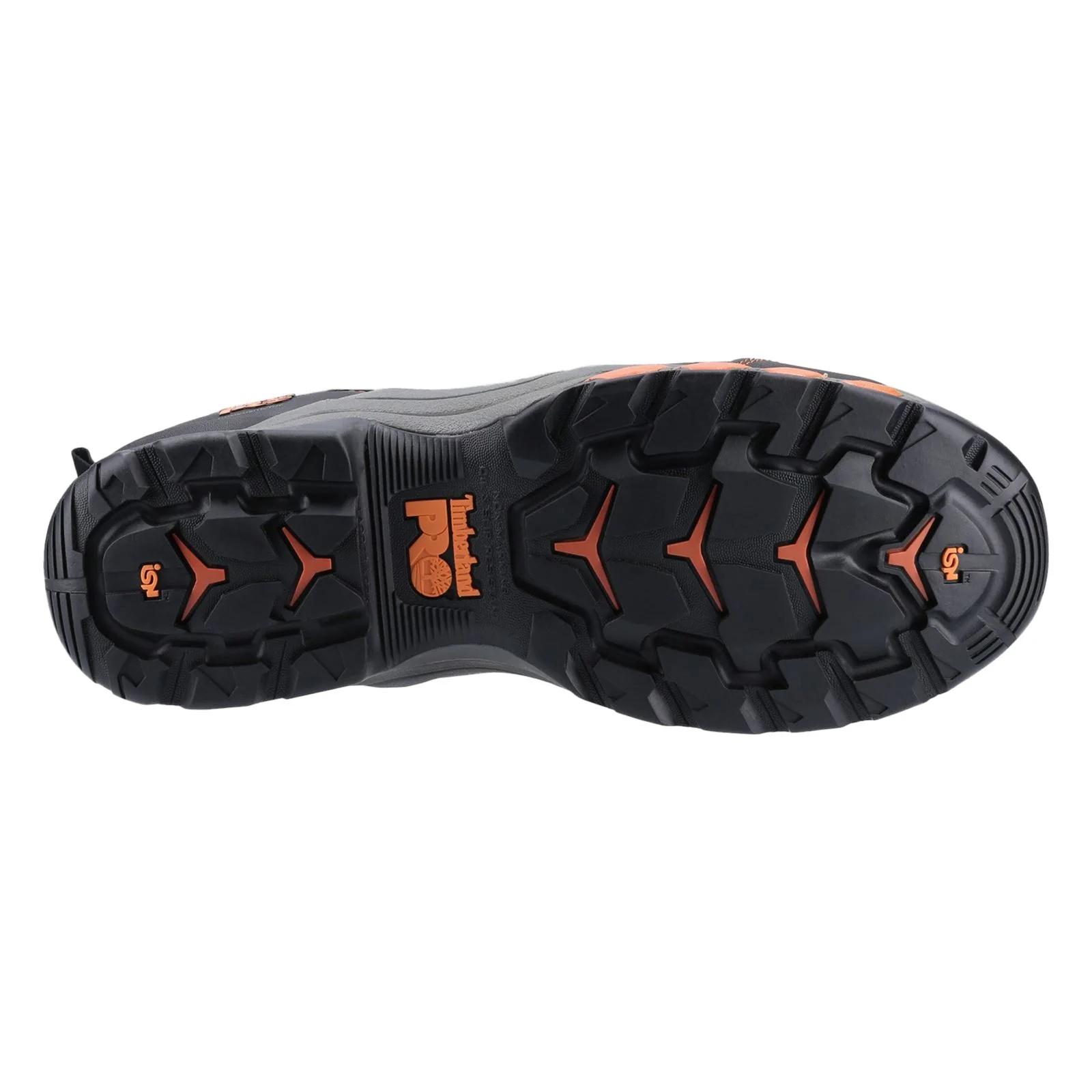 Timberland Pro Men's Hypercharge Composite Safety Toe Work Boot in Black/Orange - Image 7