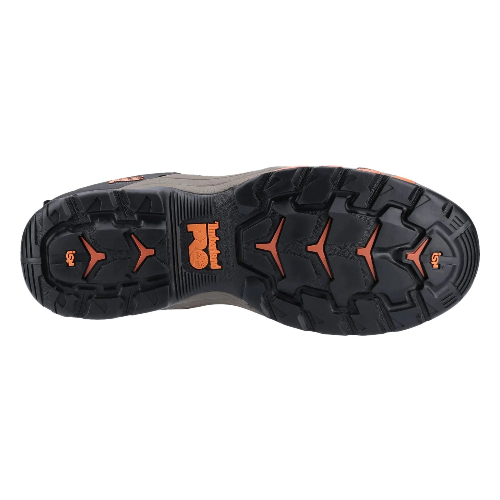 Timberland Pro Men's Hypercharge Composite Safety Toe Work Boot in Brown/Orange - Image 7