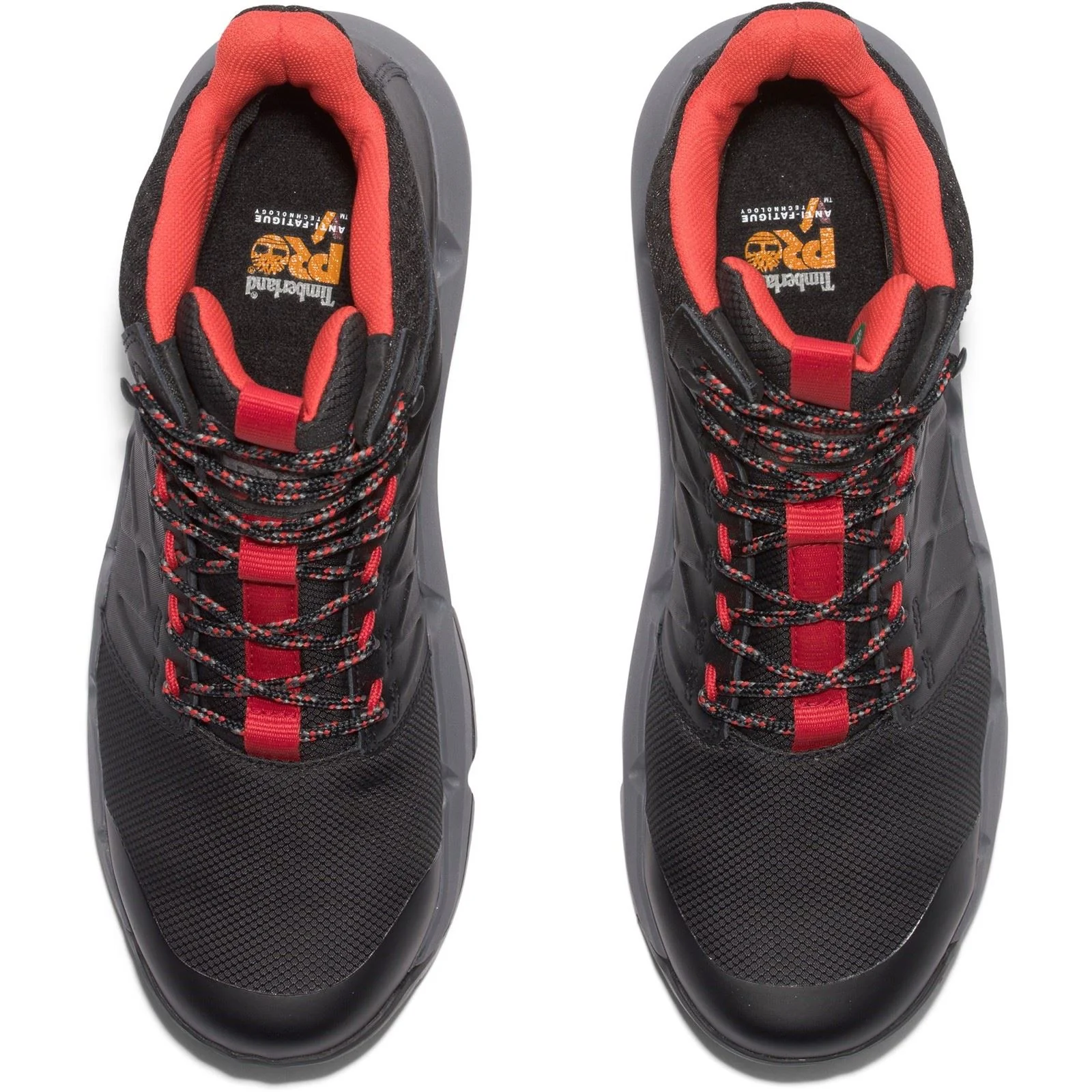 Timberland Pro Men's Morphix 6" Safety Boot in Black/Red - Image 5