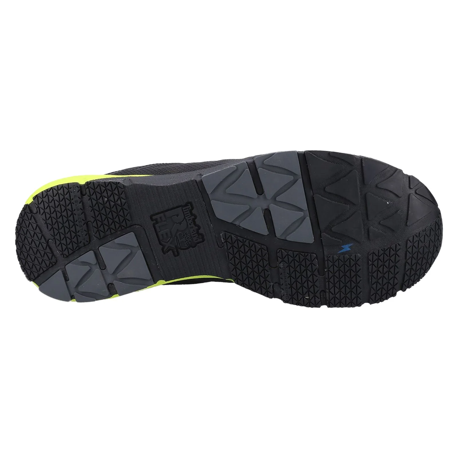 Timberland Pro Men's Radius Trainer in Black/Hi Viz Yellow - Image 7