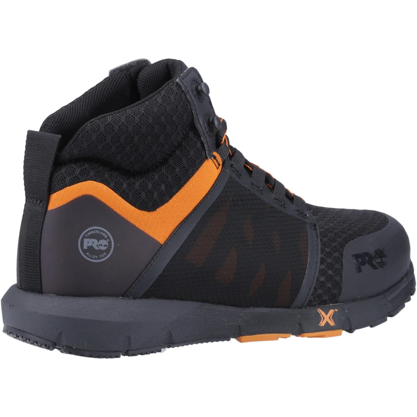 Timberland Pro Men's Radius Boot in Black/Orange - Image 2