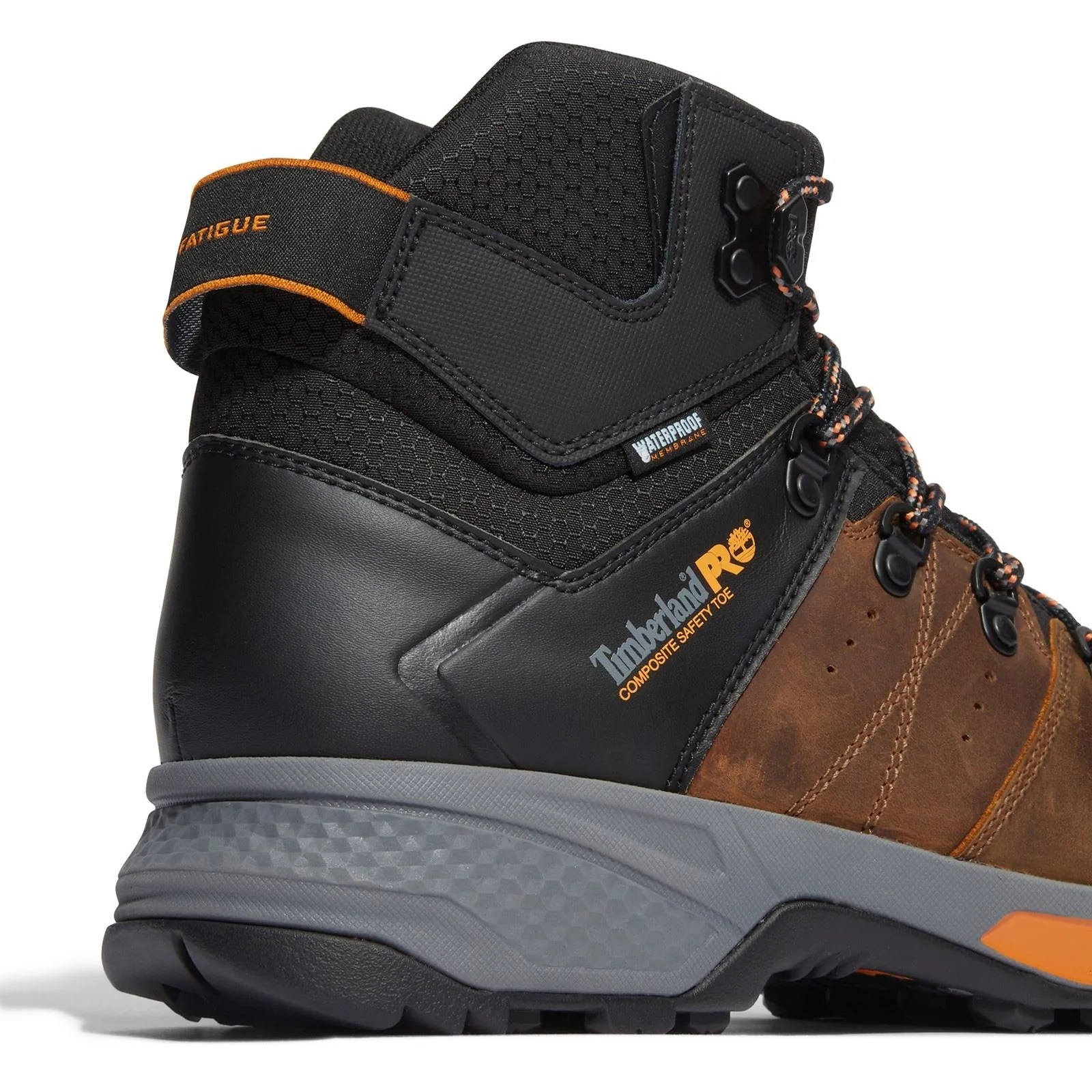 Timberland Pro Men's Switchback Safety Boot in Dark Brown - Image 6