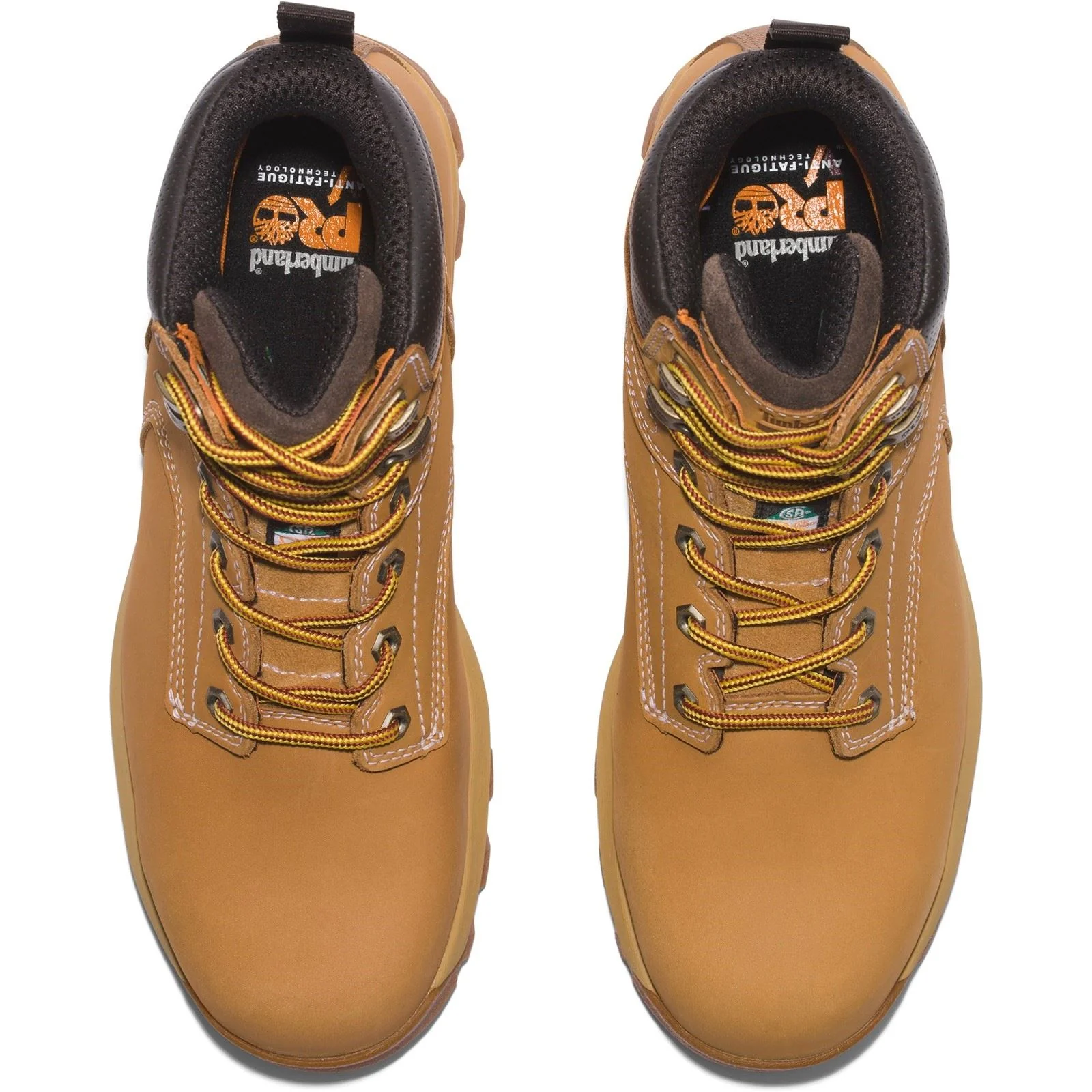 Timberland Pro Men's Titan 6" Safety Boot in Wheat - Image 4