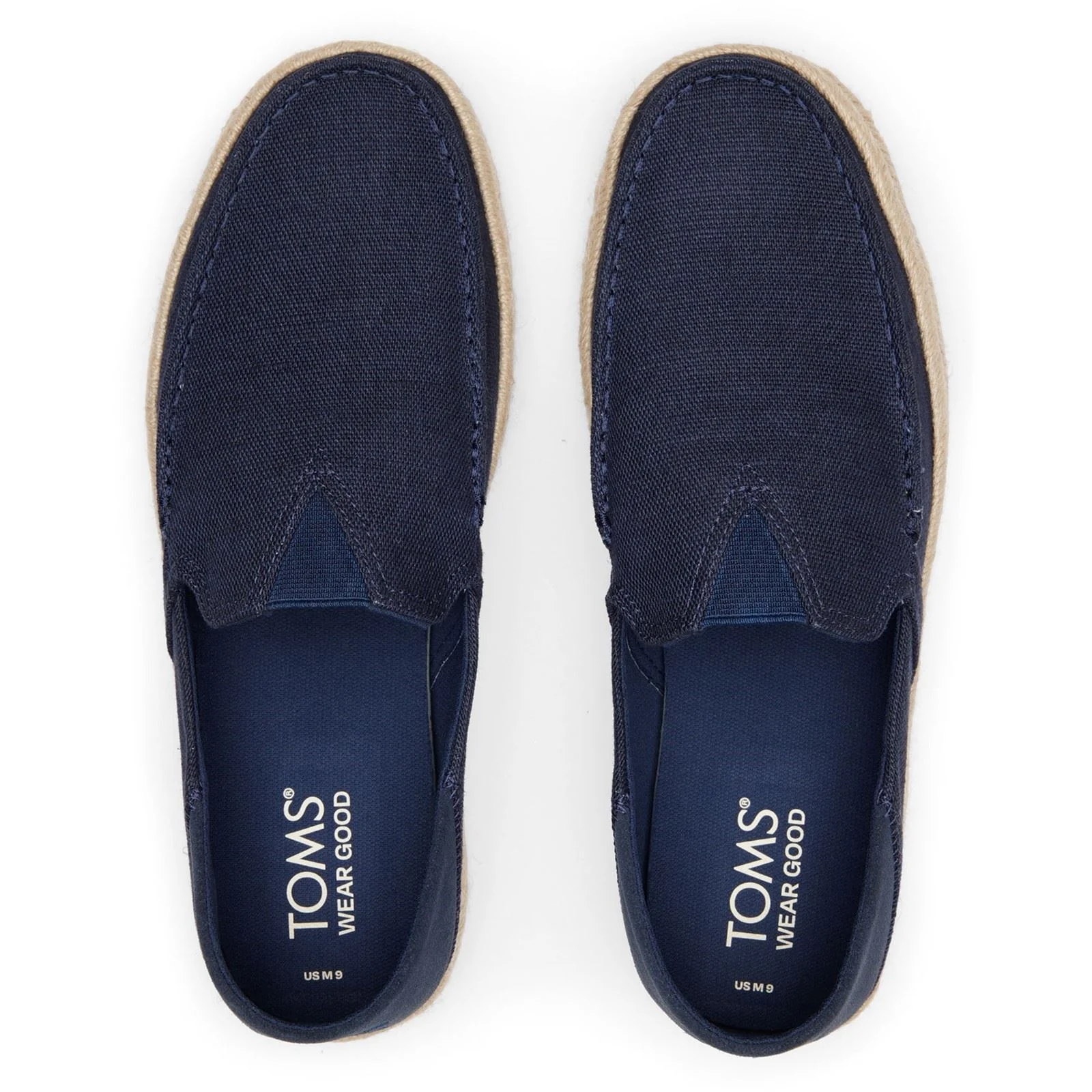 TOMS Men's Alonso Loafer Rope in Navy - Image 4