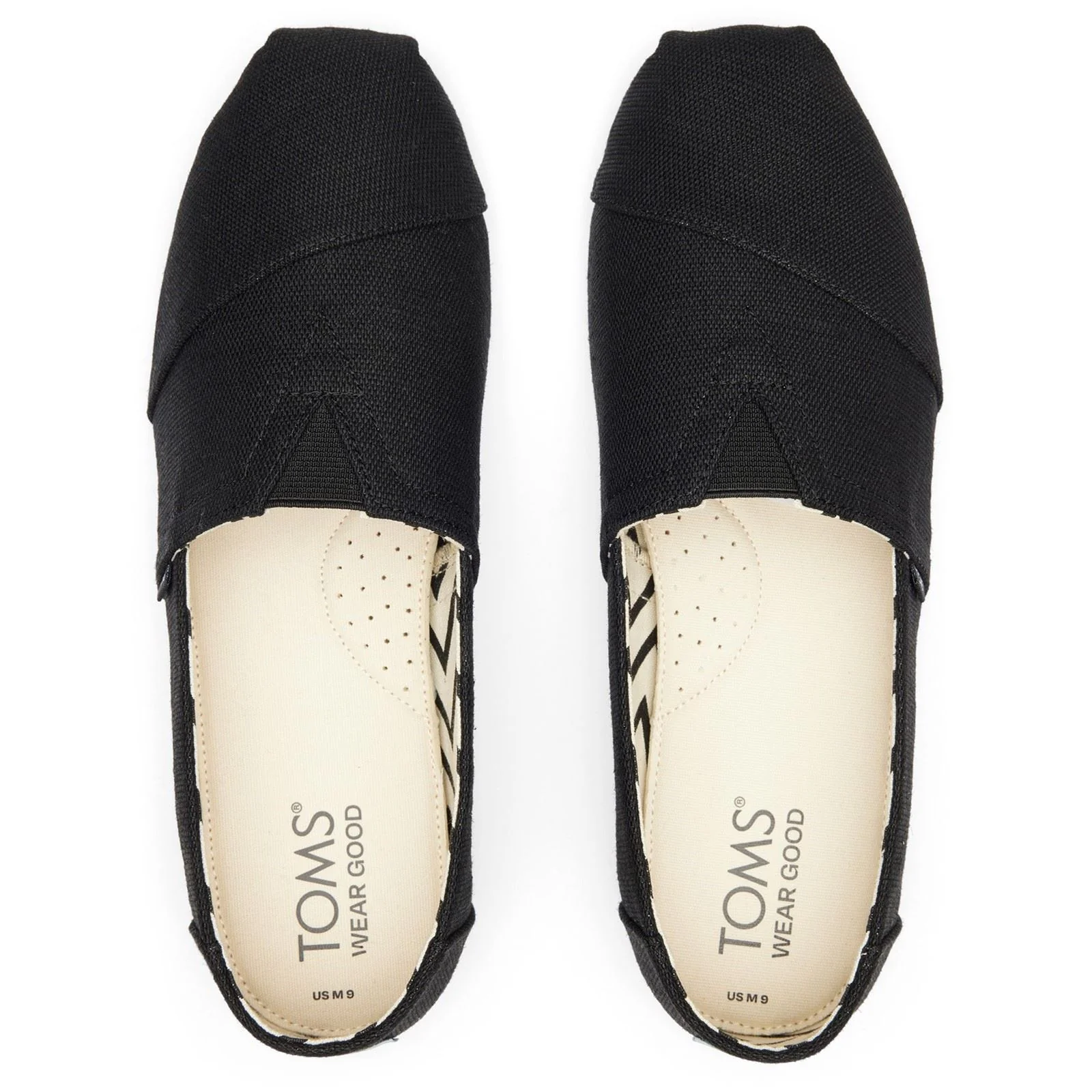 TOMS Alpargata Cotton Men's Black Shoes - Image 5