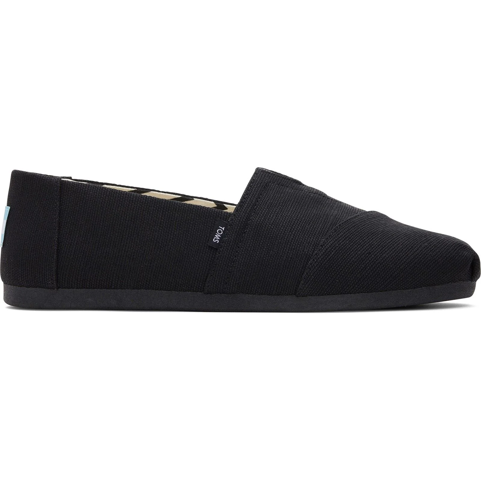 TOMS Alpargata Cotton Men's Black Shoes - Image 6