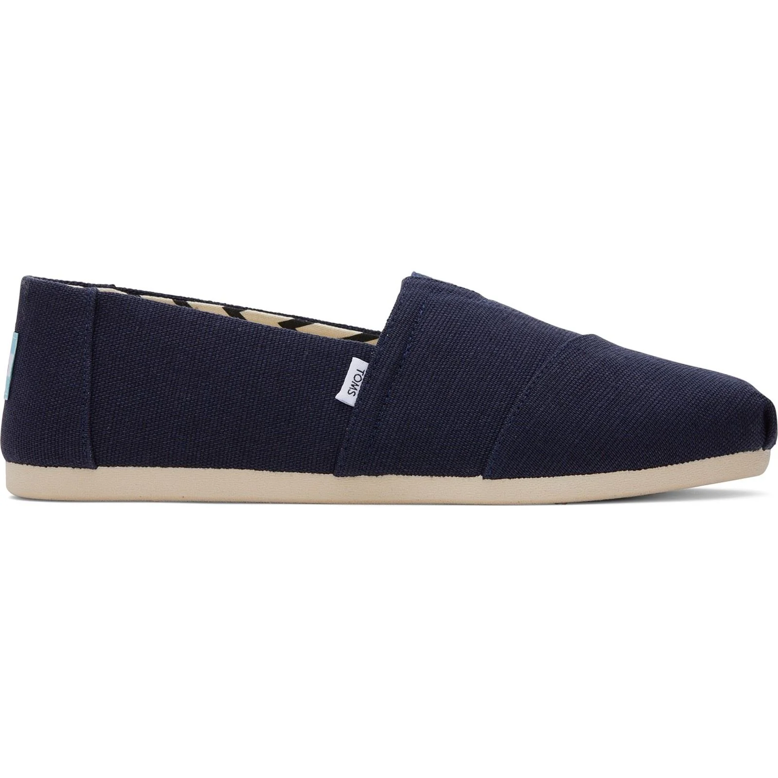 TOMS Alpargata Cotton Men's Navy Shoes - Image 6