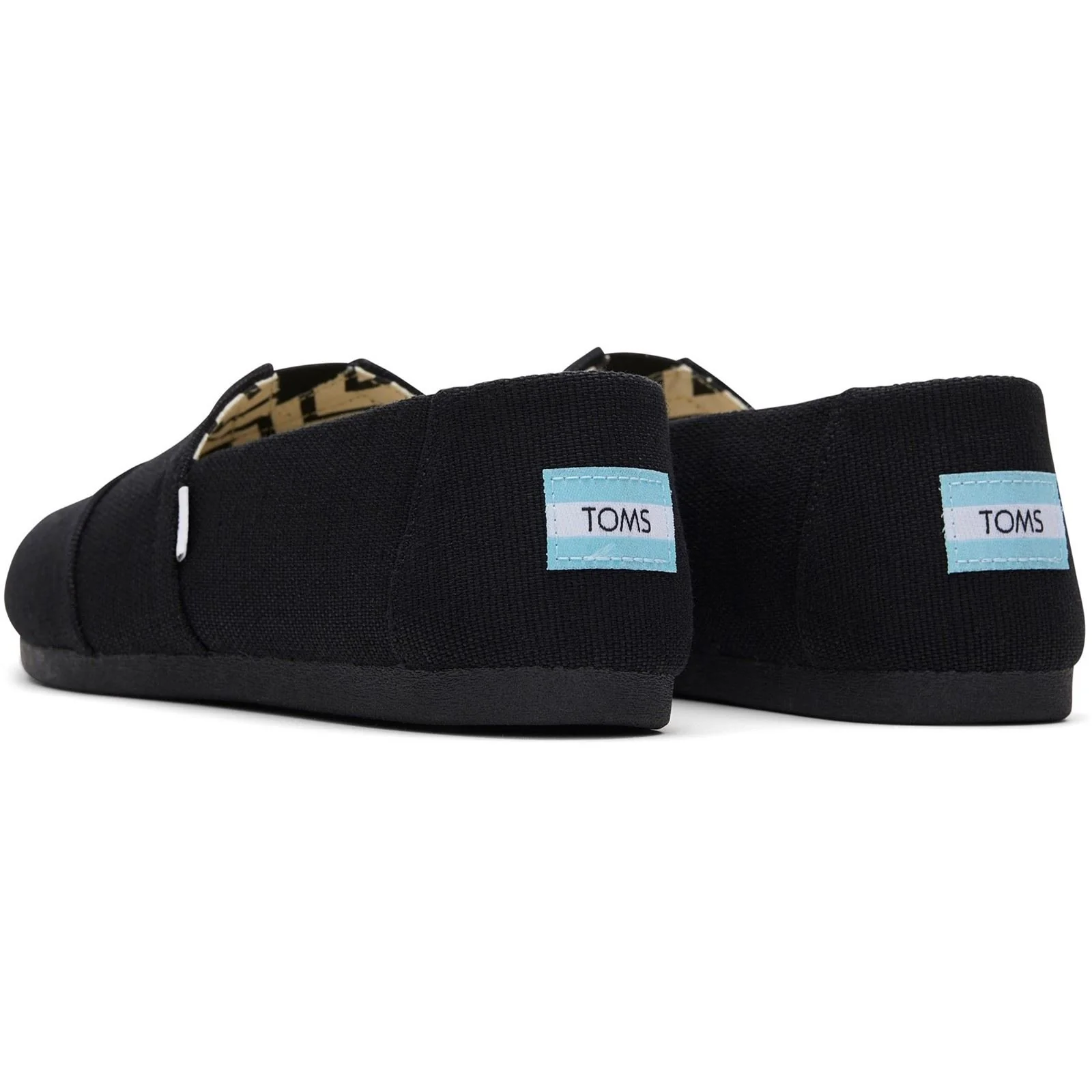 TOMS Alpargata Cotton Women's Black Trainers - Image 2