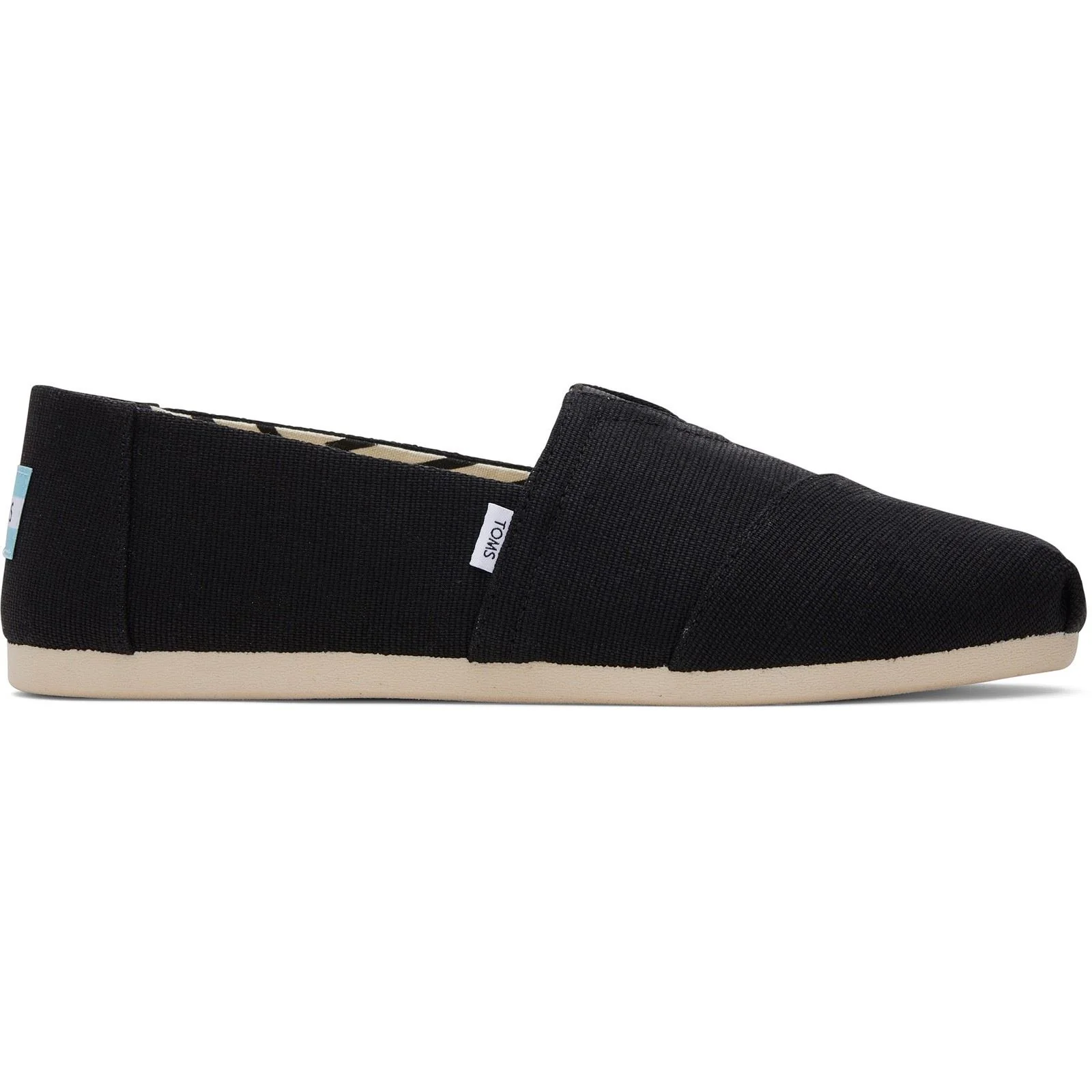 TOMS Alpargata Cotton Men's Black Shoes - Image 6