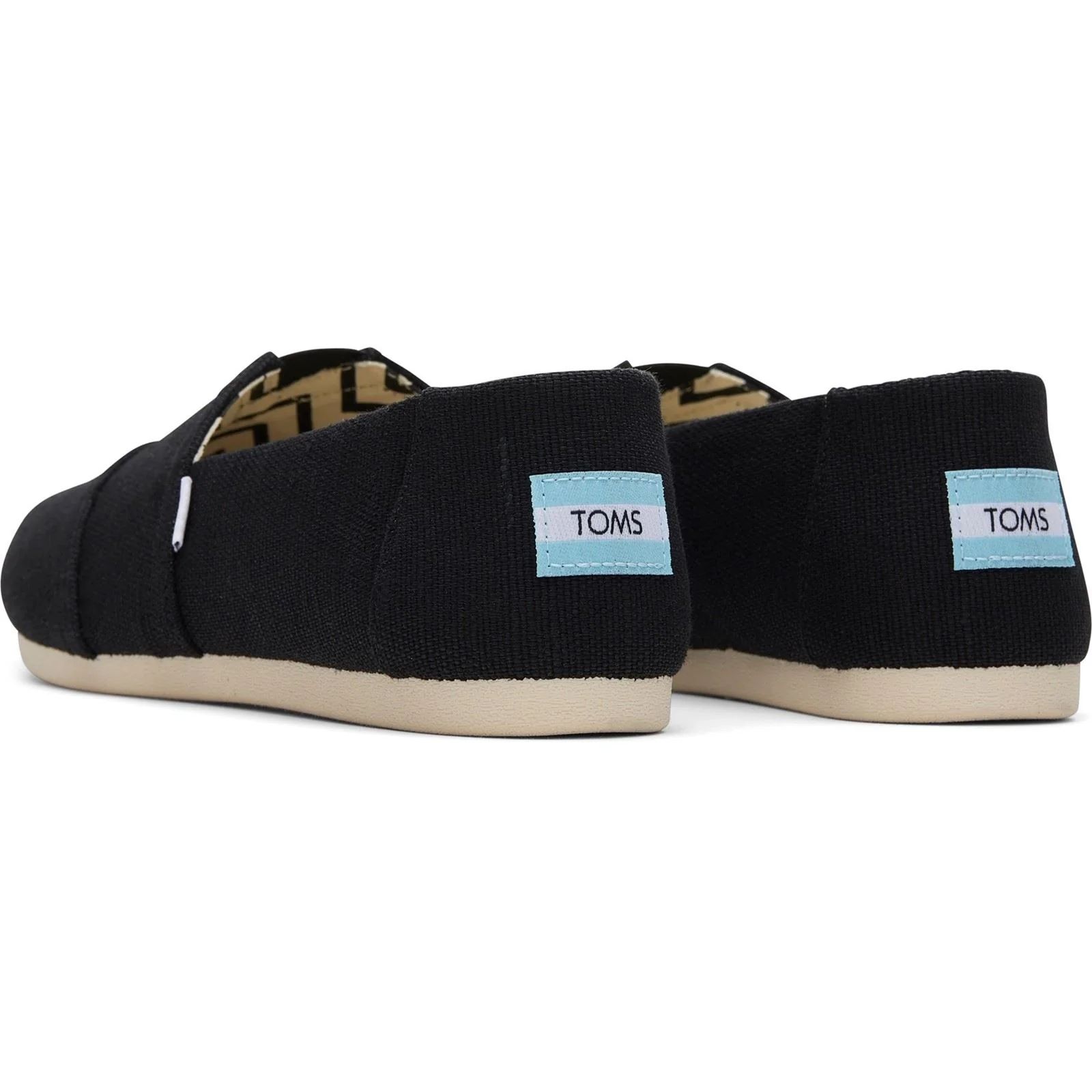 TOMS Alpargata Cotton Women's Black Shoes - Image 2