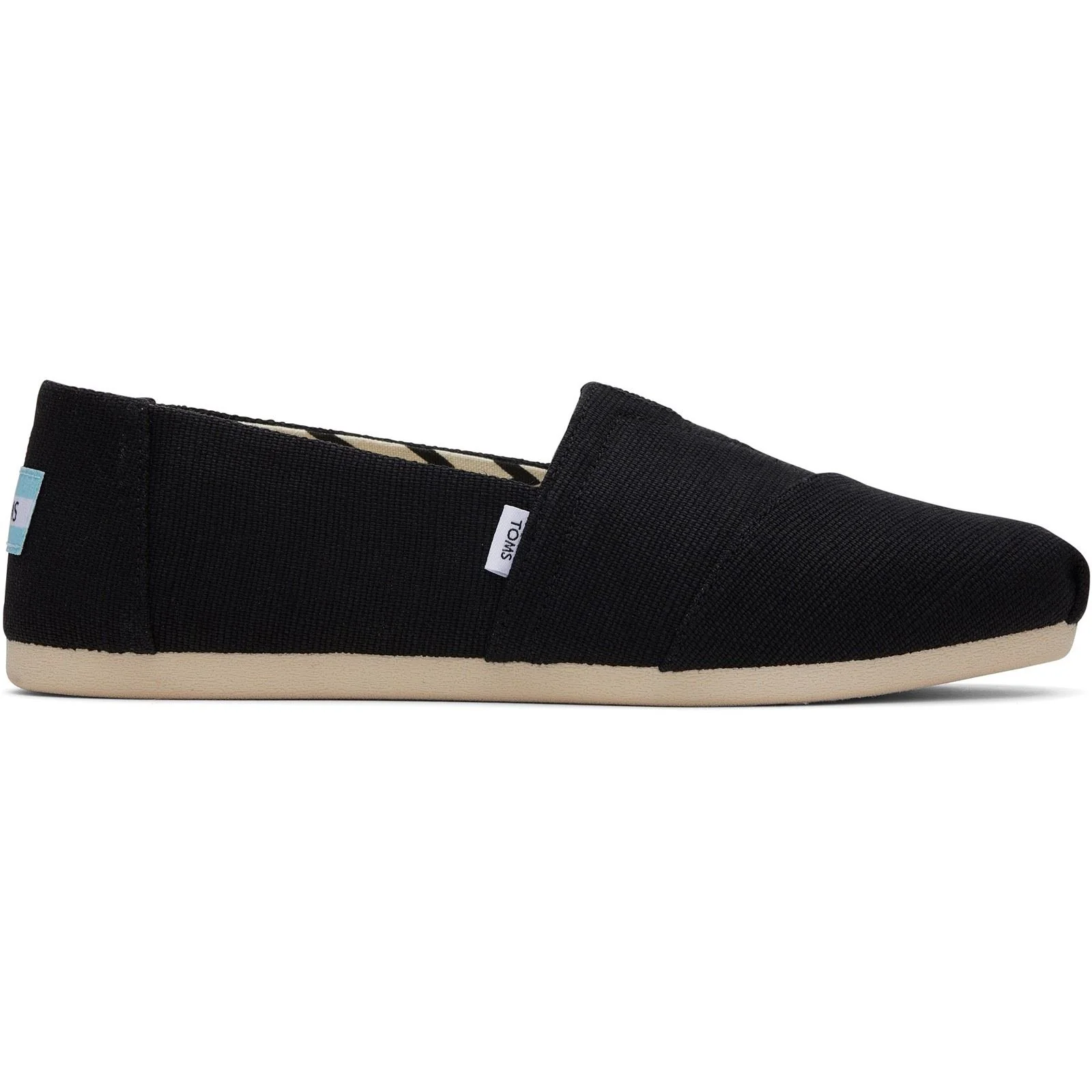 TOMS Alpargata Cotton Women's Black Shoes - Image 6