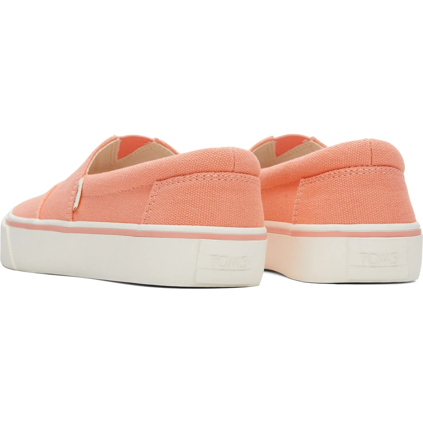 TOMS Women's Alpargata Fenix Slip On Shoes in Orange - Image 2