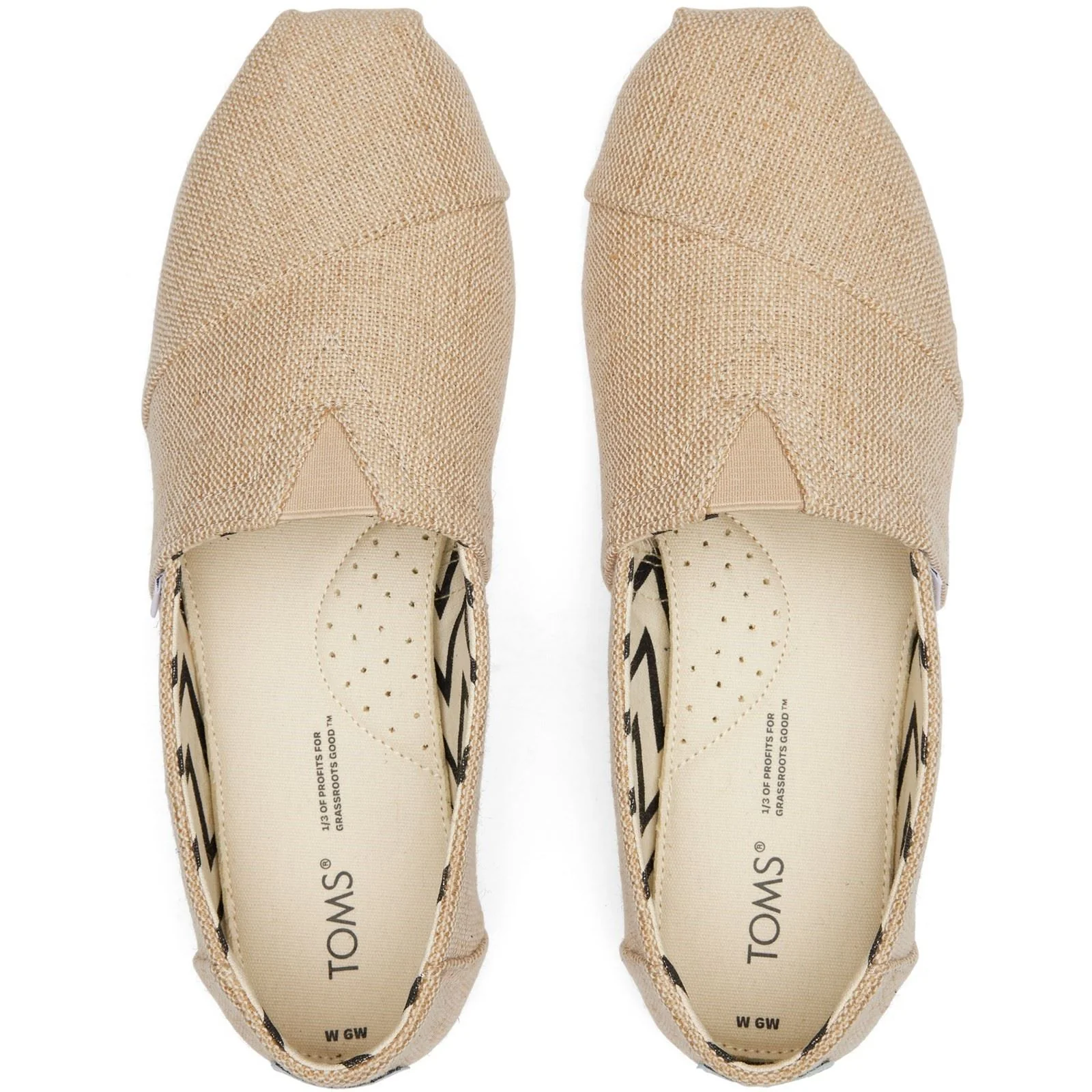 TOMS Women's Alpargata Shoe in Natural - Image 4