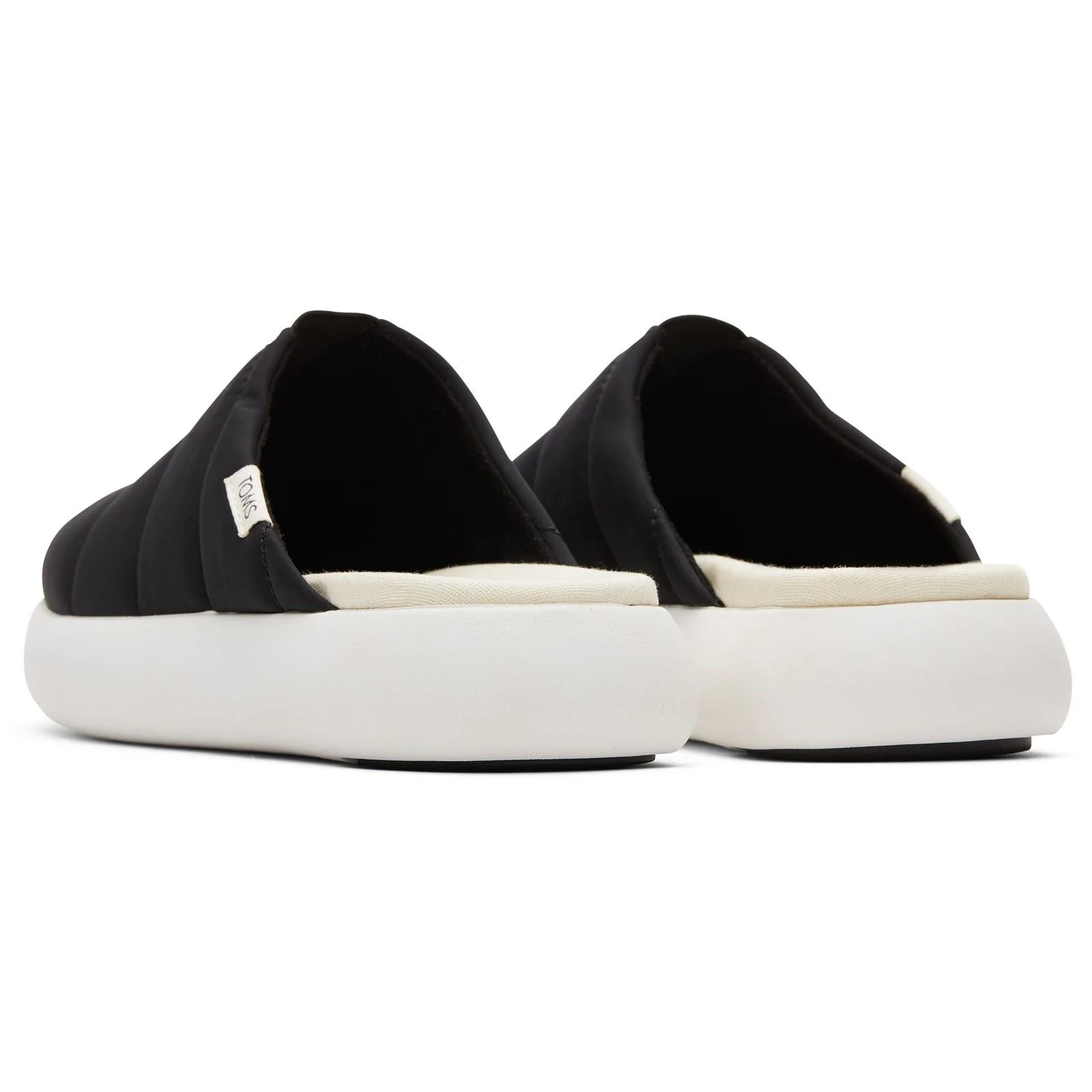 TOMS Alpargata Mallow Nylon Women's Black Mules - Image 2