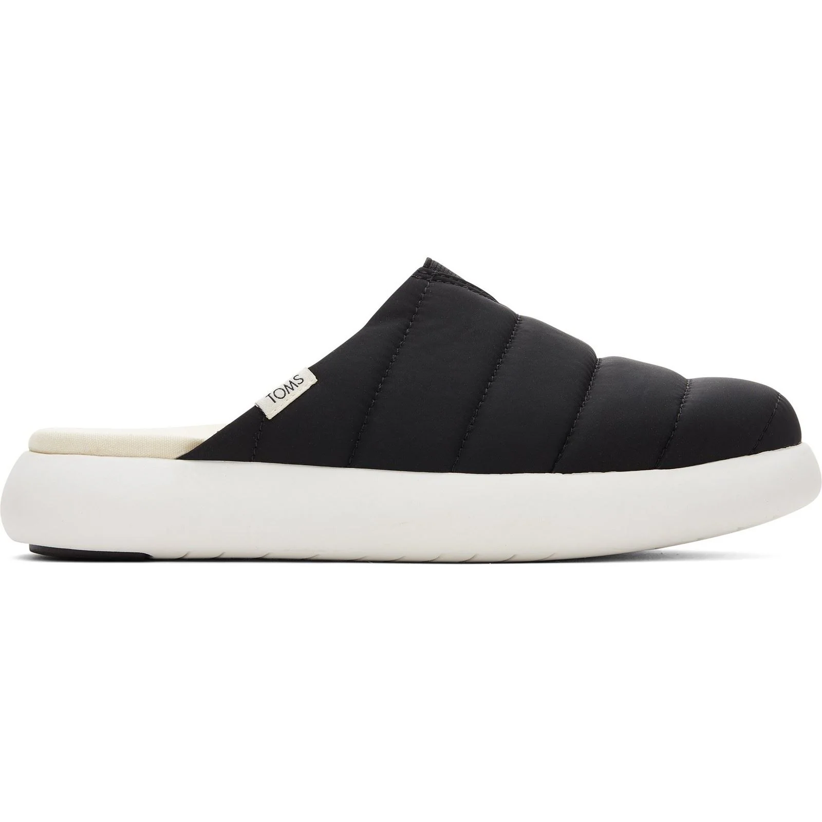 TOMS Alpargata Mallow Nylon Women's Black Mules - Image 4