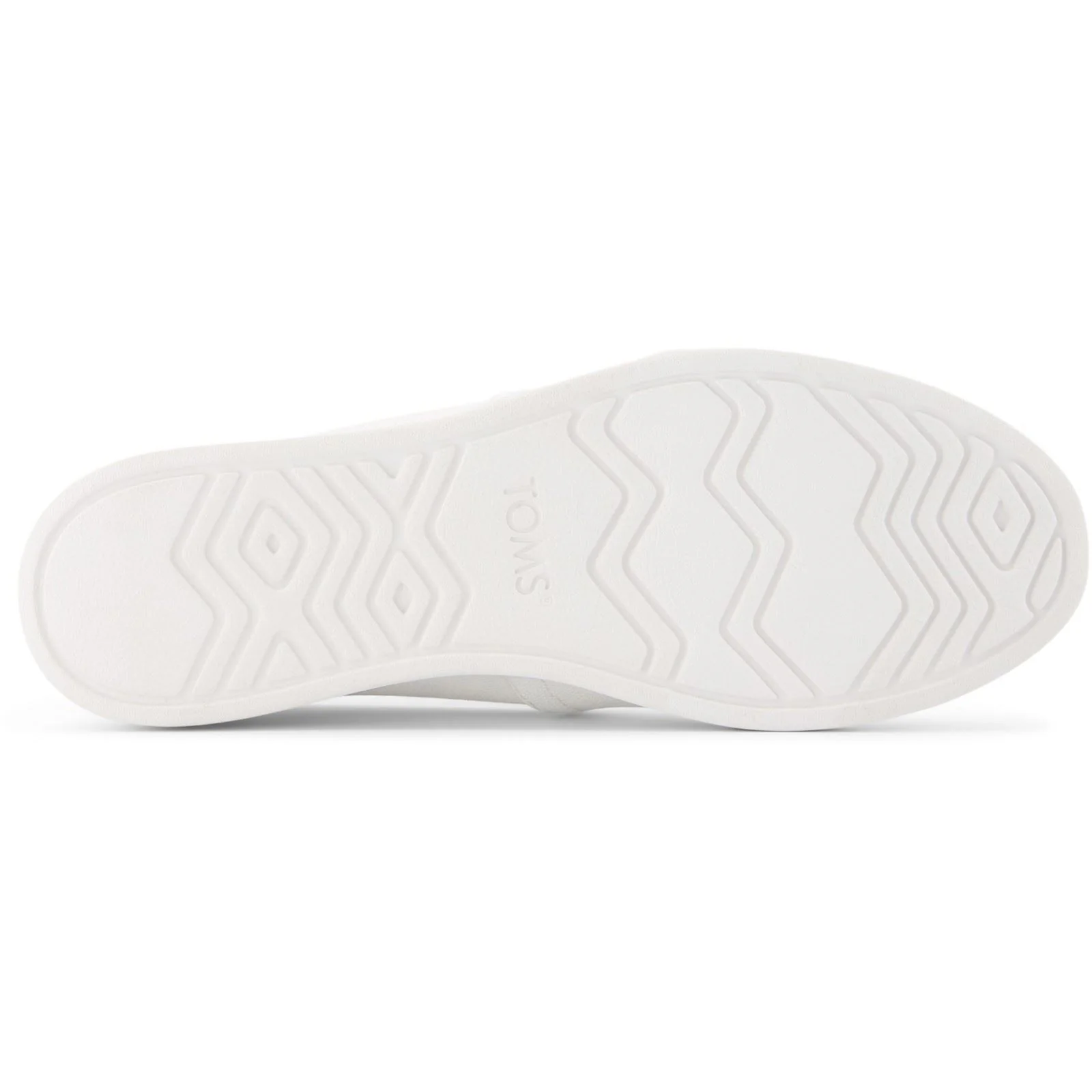 TOMS Alpargata Plus 100% Cotton Women's White Espadrilles - Image 3