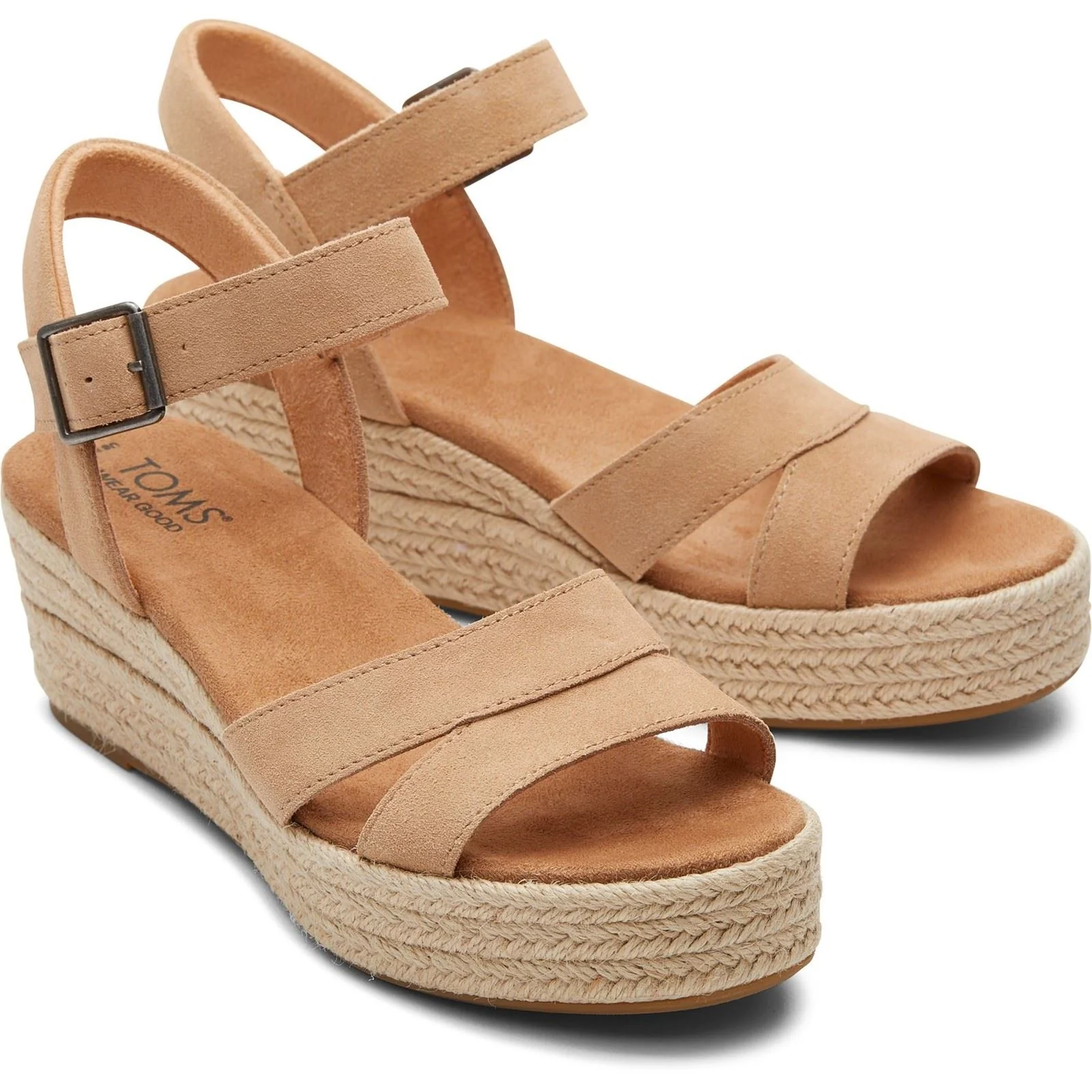 TOMS Women's Audrey Espadrille in Honey