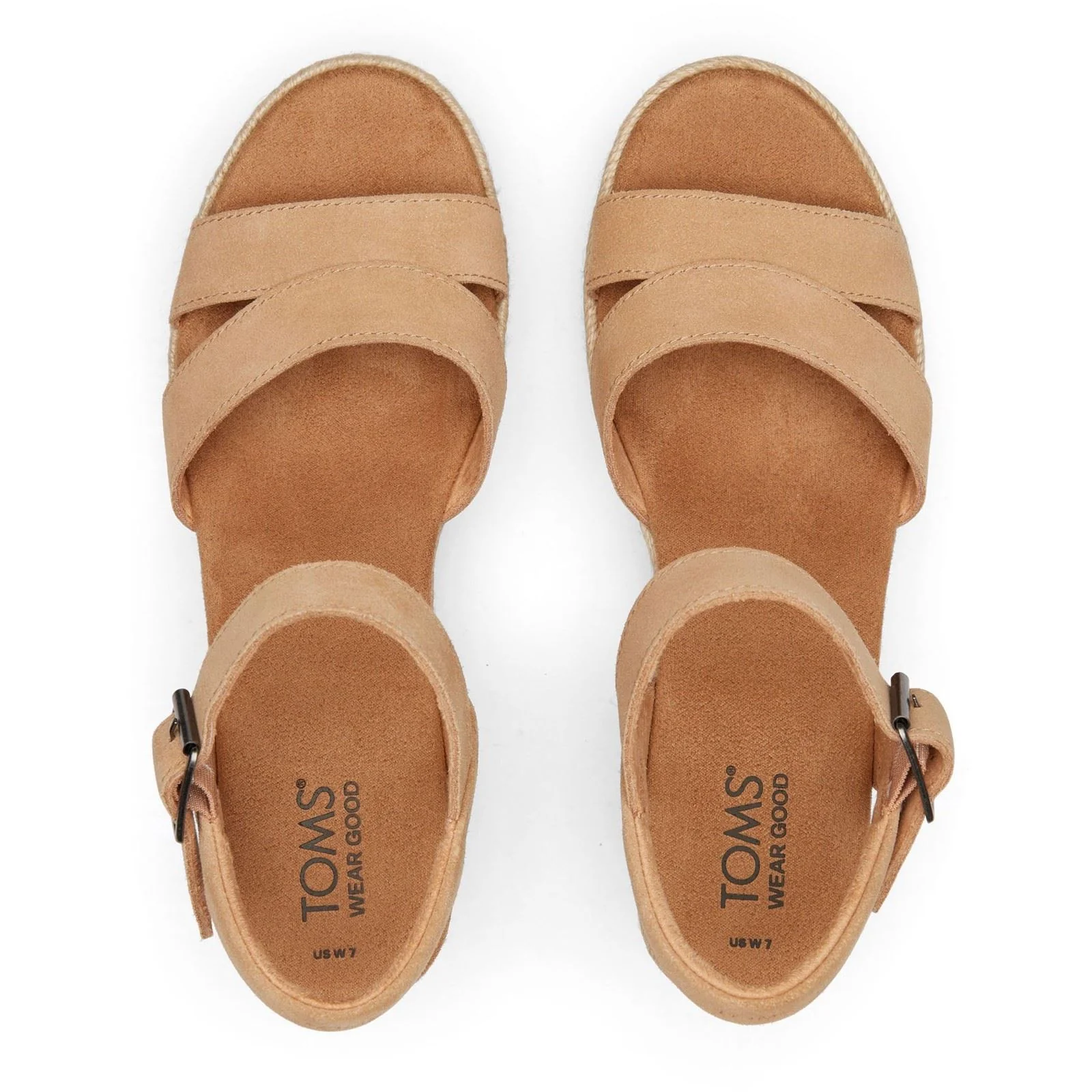TOMS Women's Audrey Espadrille in Honey - Image 4