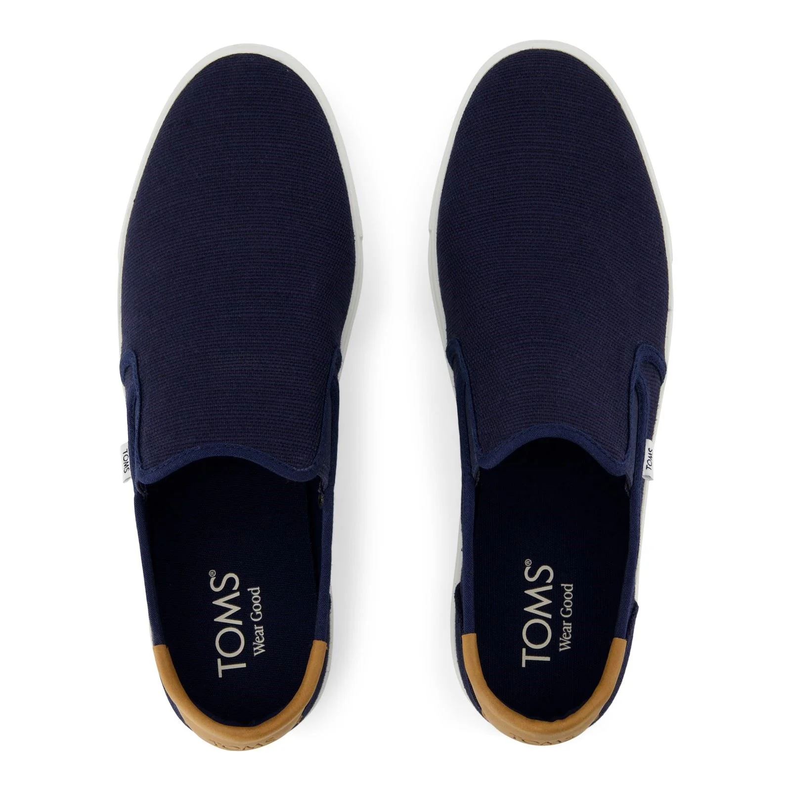 TOMS Baja 2.0 Cotton Men's Navy Trainers - Image 5