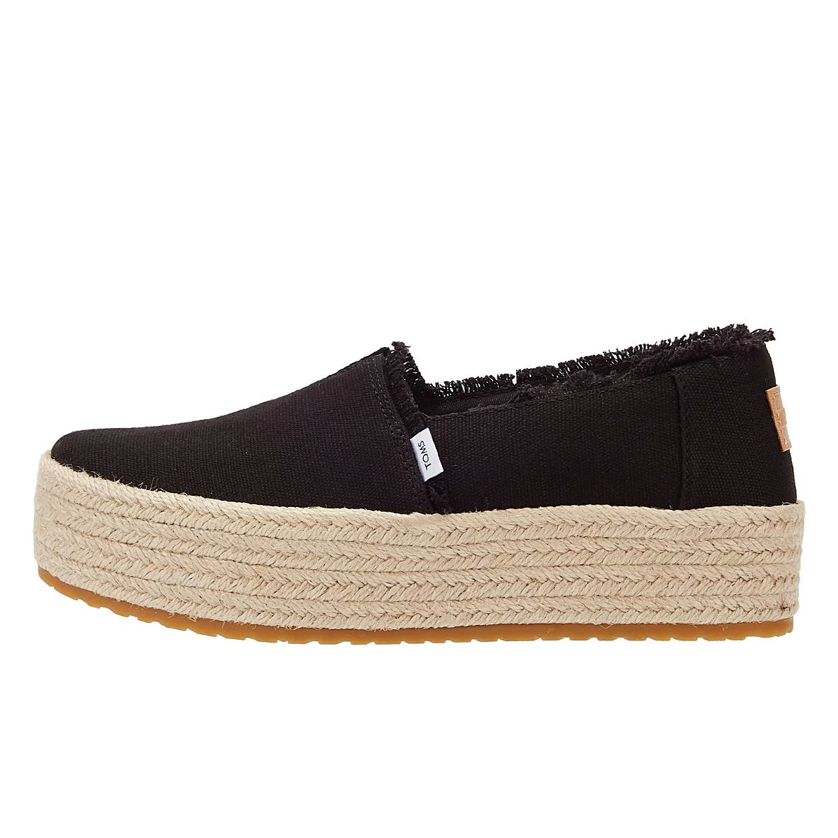 TOMS Canvas Valencia Women's Black Espadrilles - Image 5