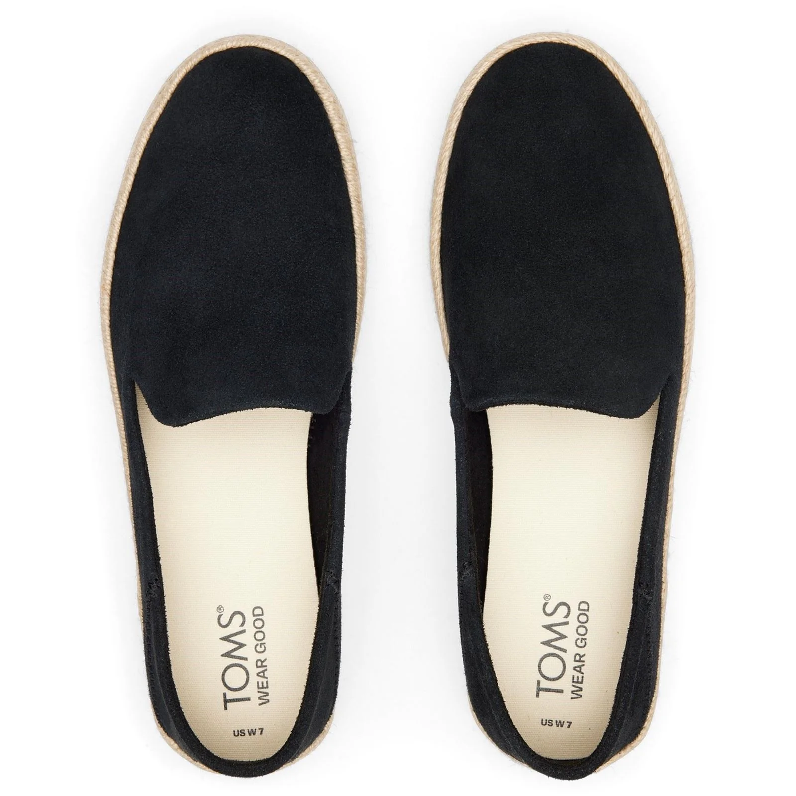 TOMS Carolina 100% Cow Women's Black Espadrilles - Image 4