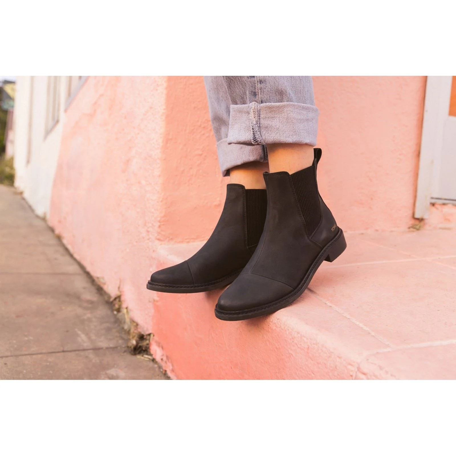 TOMS Women's Charlie Boot in Black - Image 6