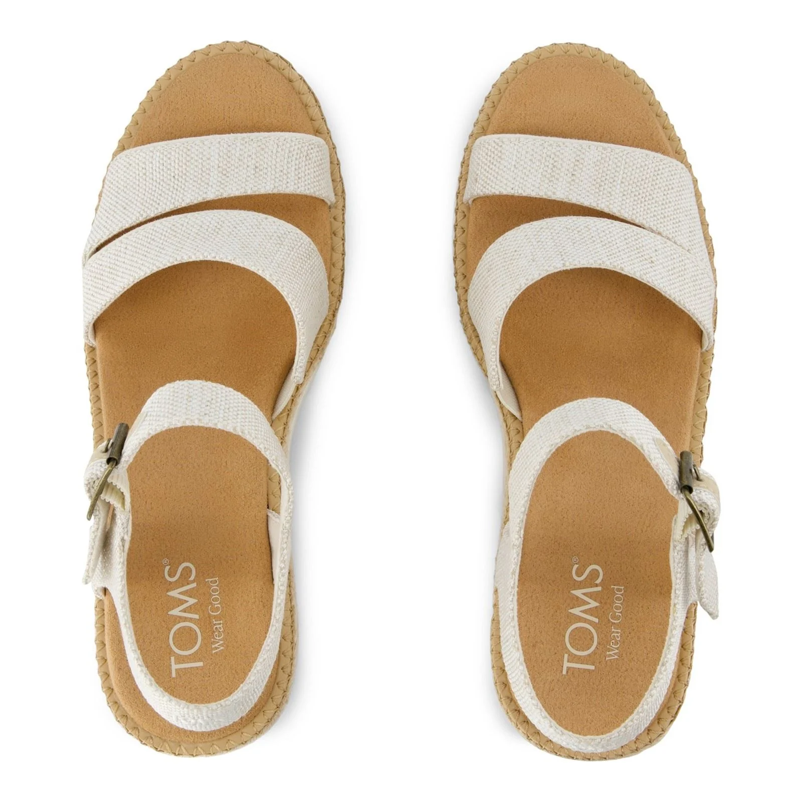 TOMS Darya Nylon Women's Natural Sandals - Image 4