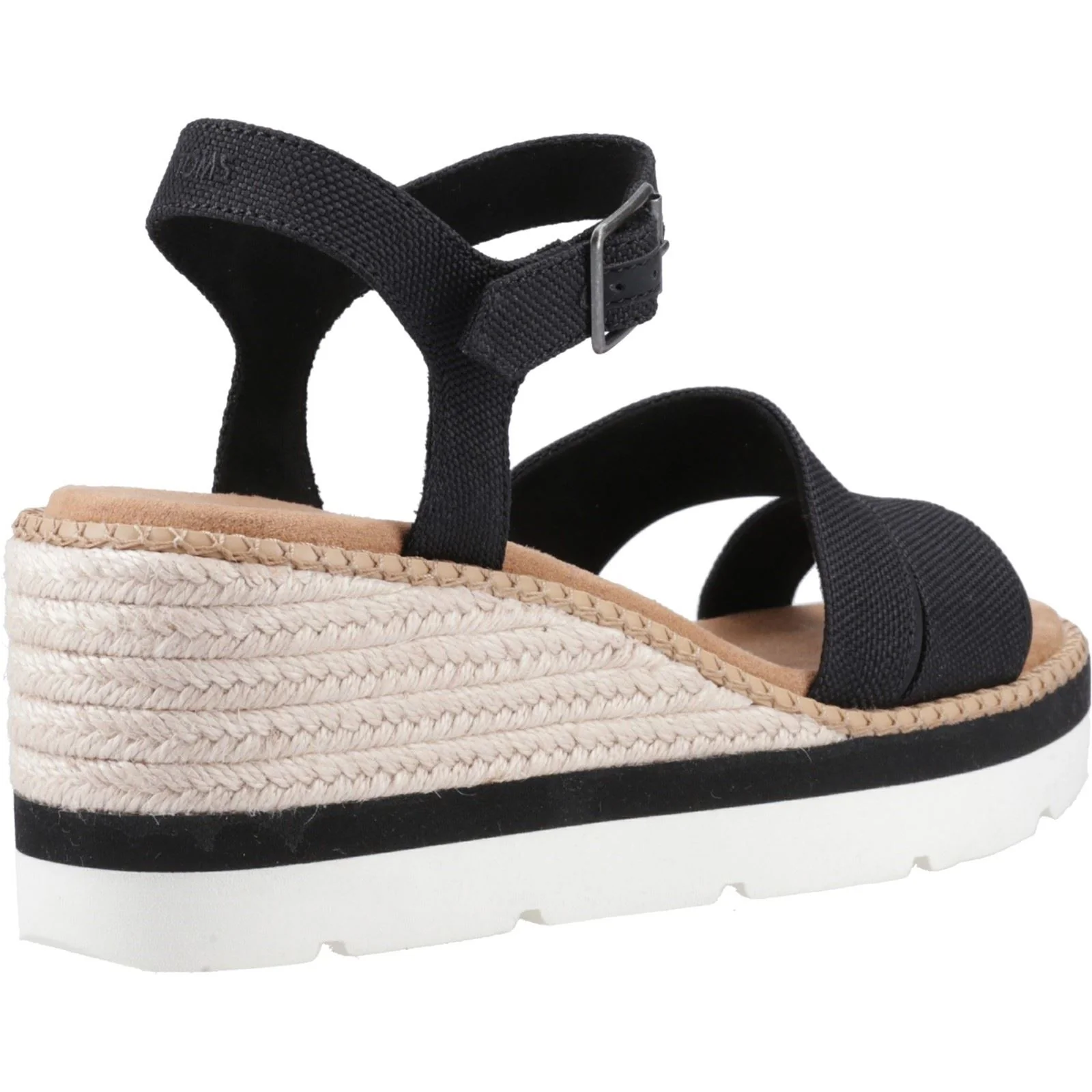 TOMS Women's Darya Sandal in Black - Image 2