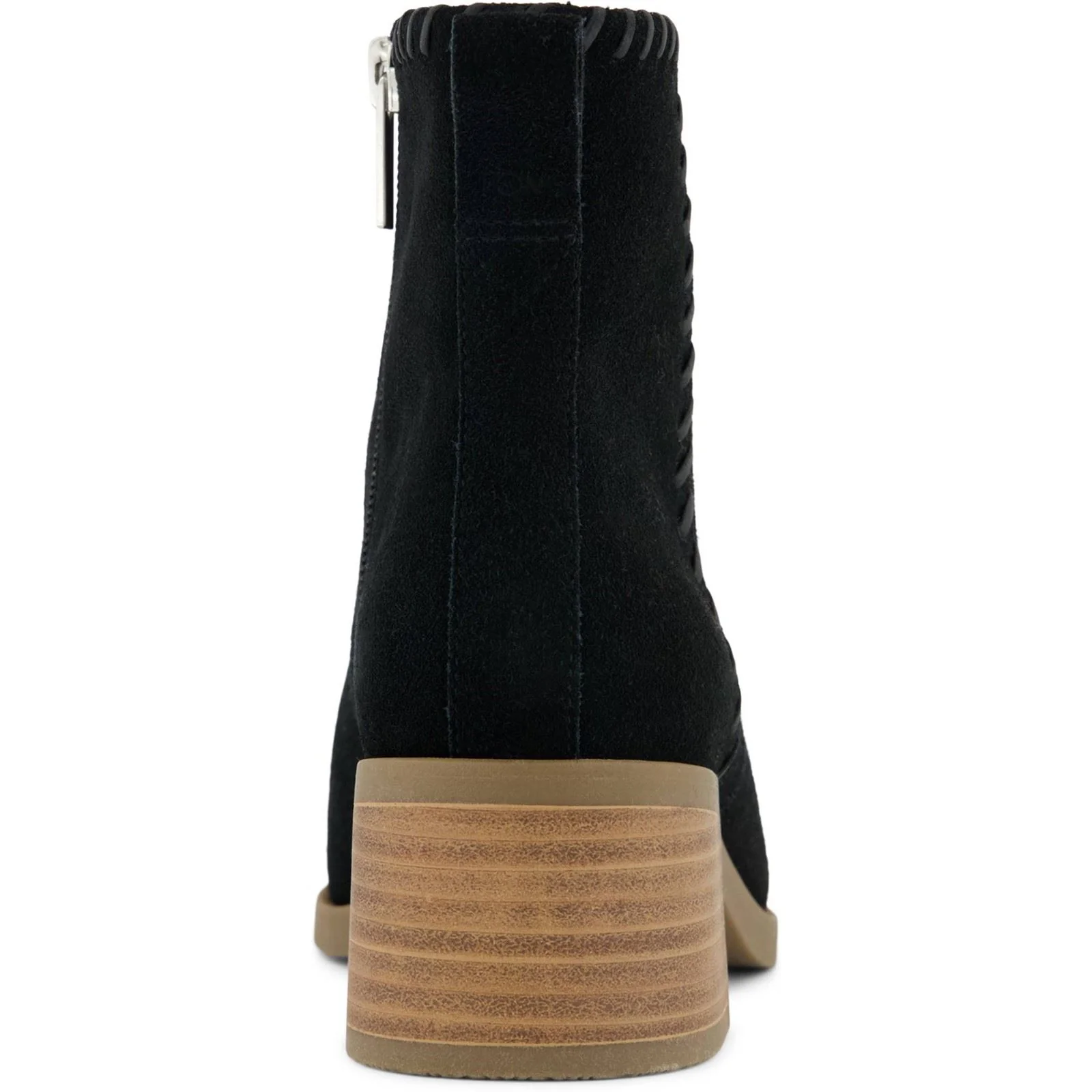 TOMS Delilah Heeled Suede Women's Black Heeled Ankle Boots - Image 2
