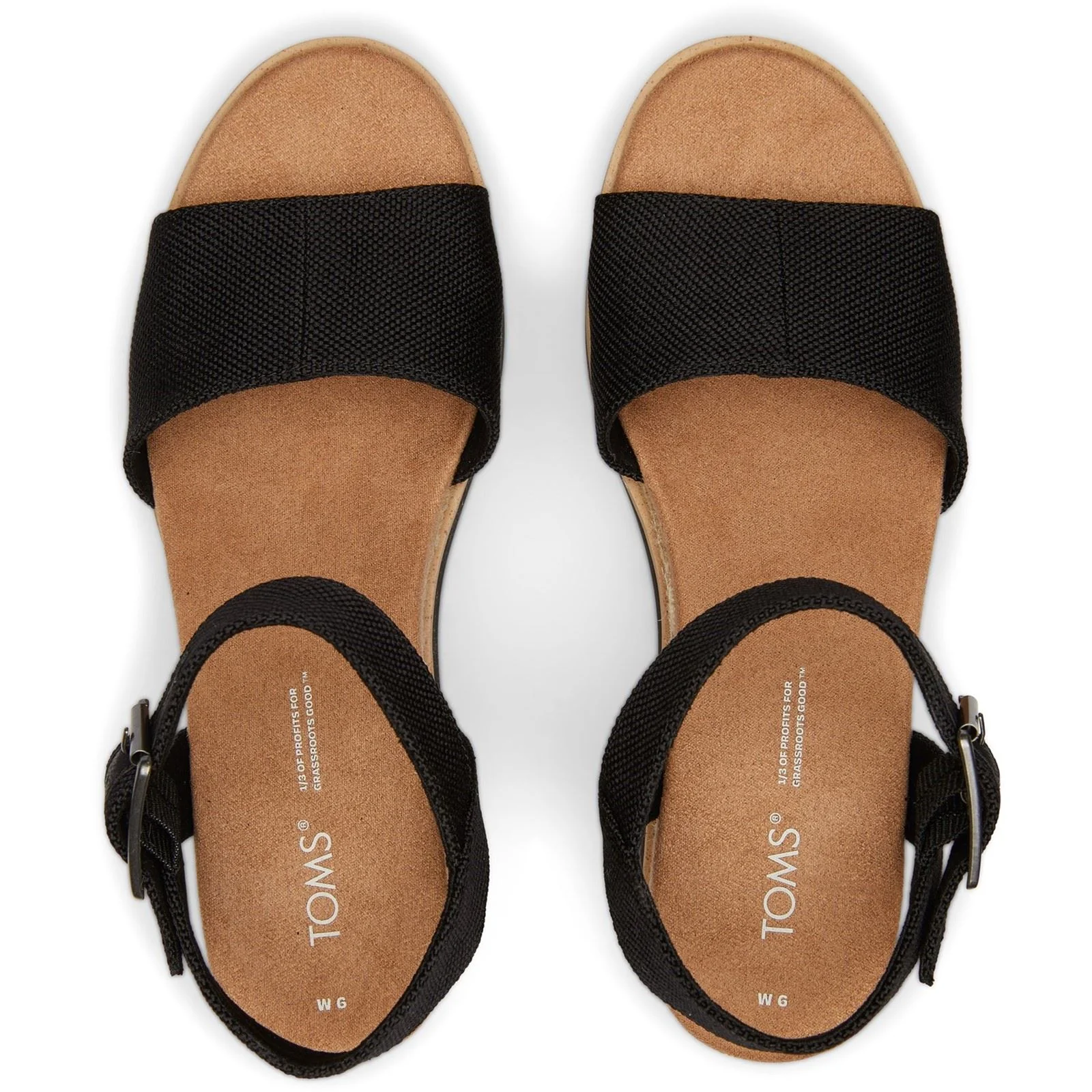 TOMS Women's Diana Sandal in Black - Image 5