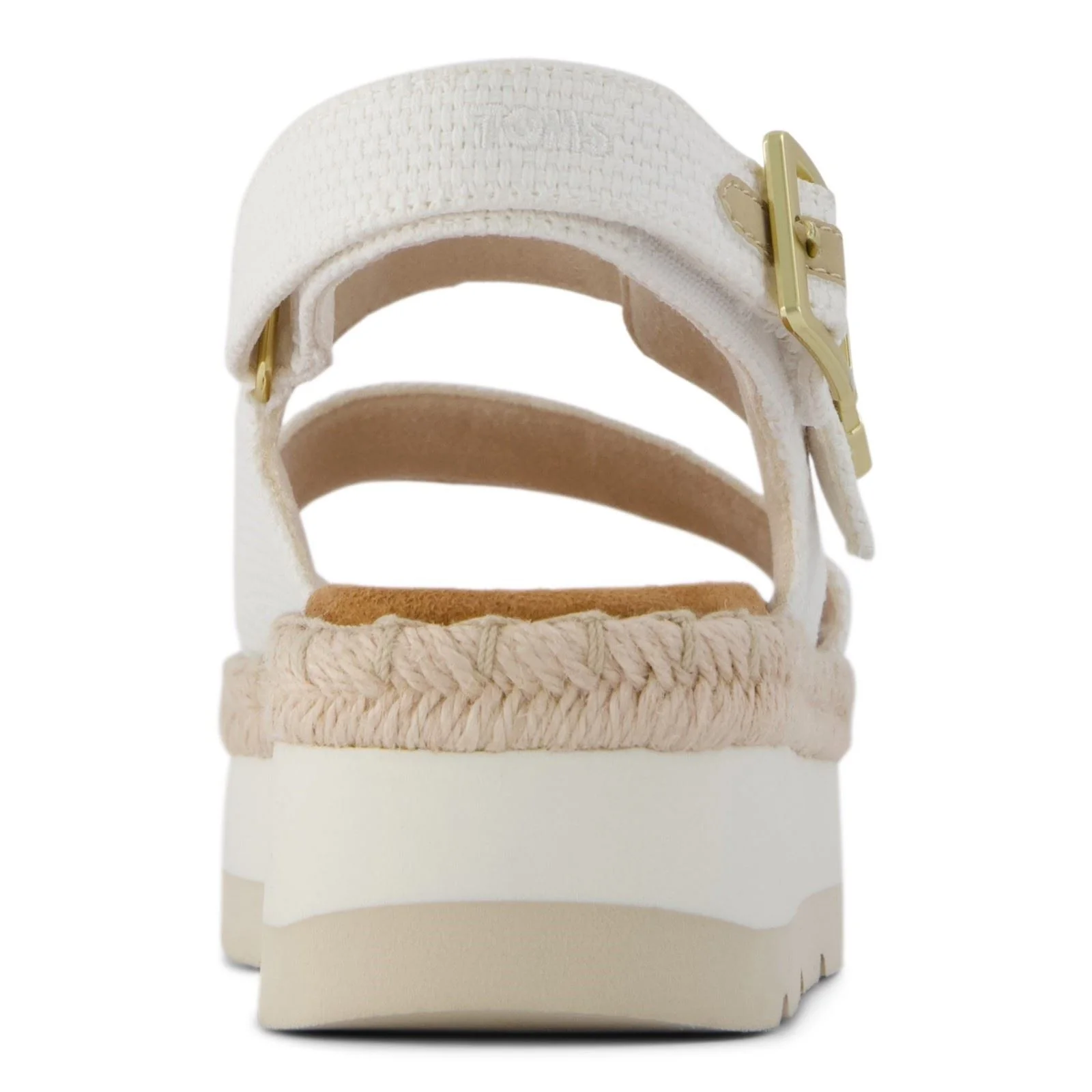 TOMS Giana Textile Women's White Beachside Sandals - Image 2