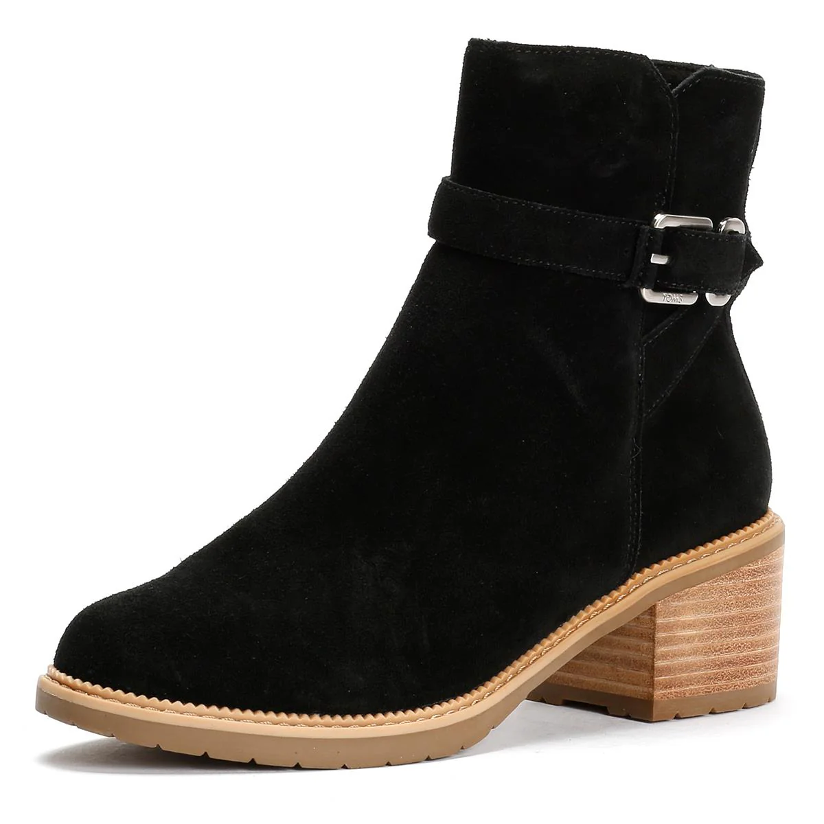 TOMS Hailey Buckle Suede Women's Black Boots - Image 3
